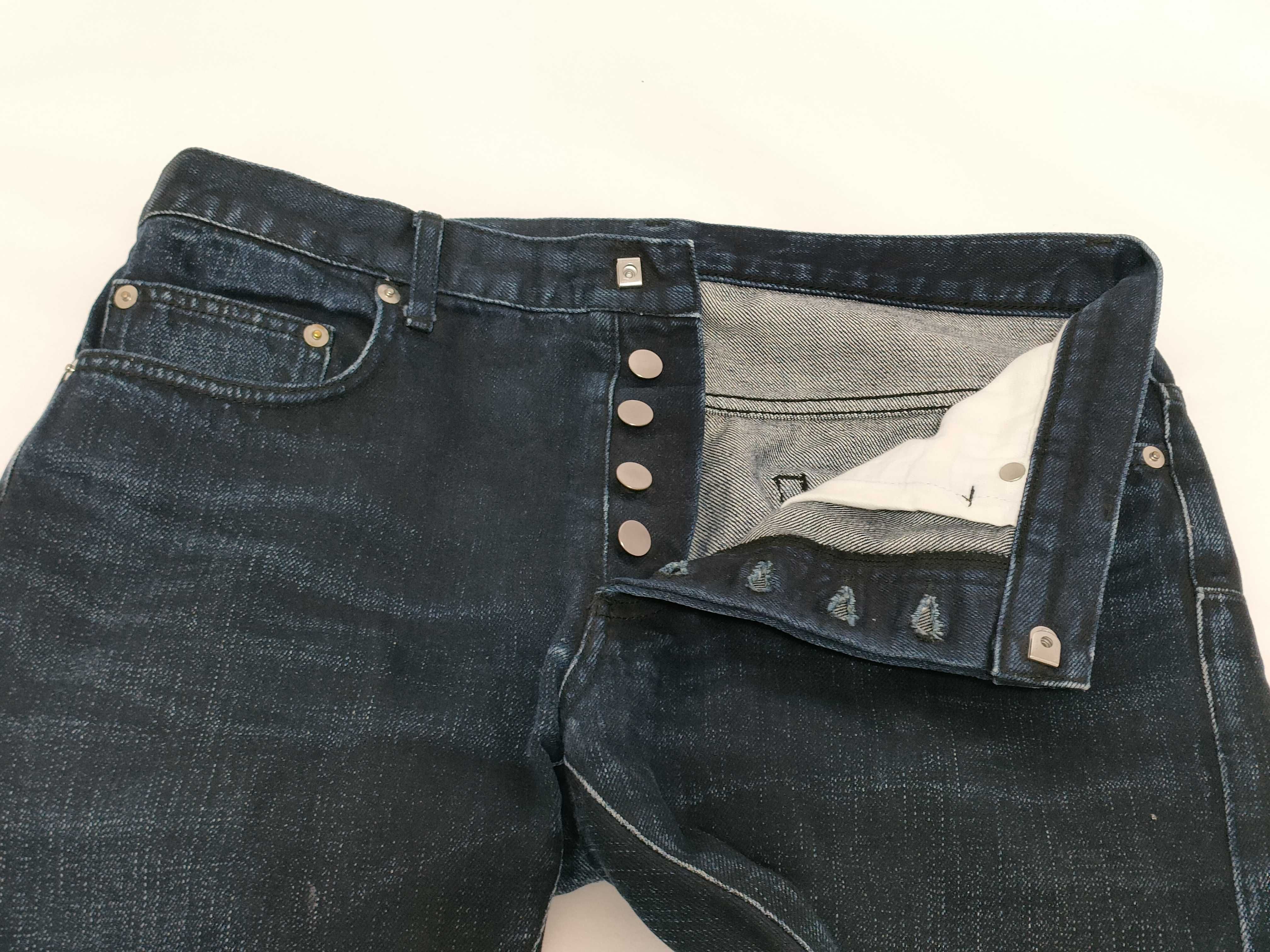 Dior Cotton Denim Indigo Blue Jeans Size 30