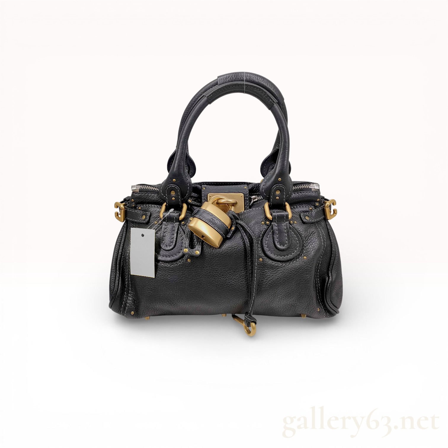 The Original Chloe Paddington Black Leather Satchel