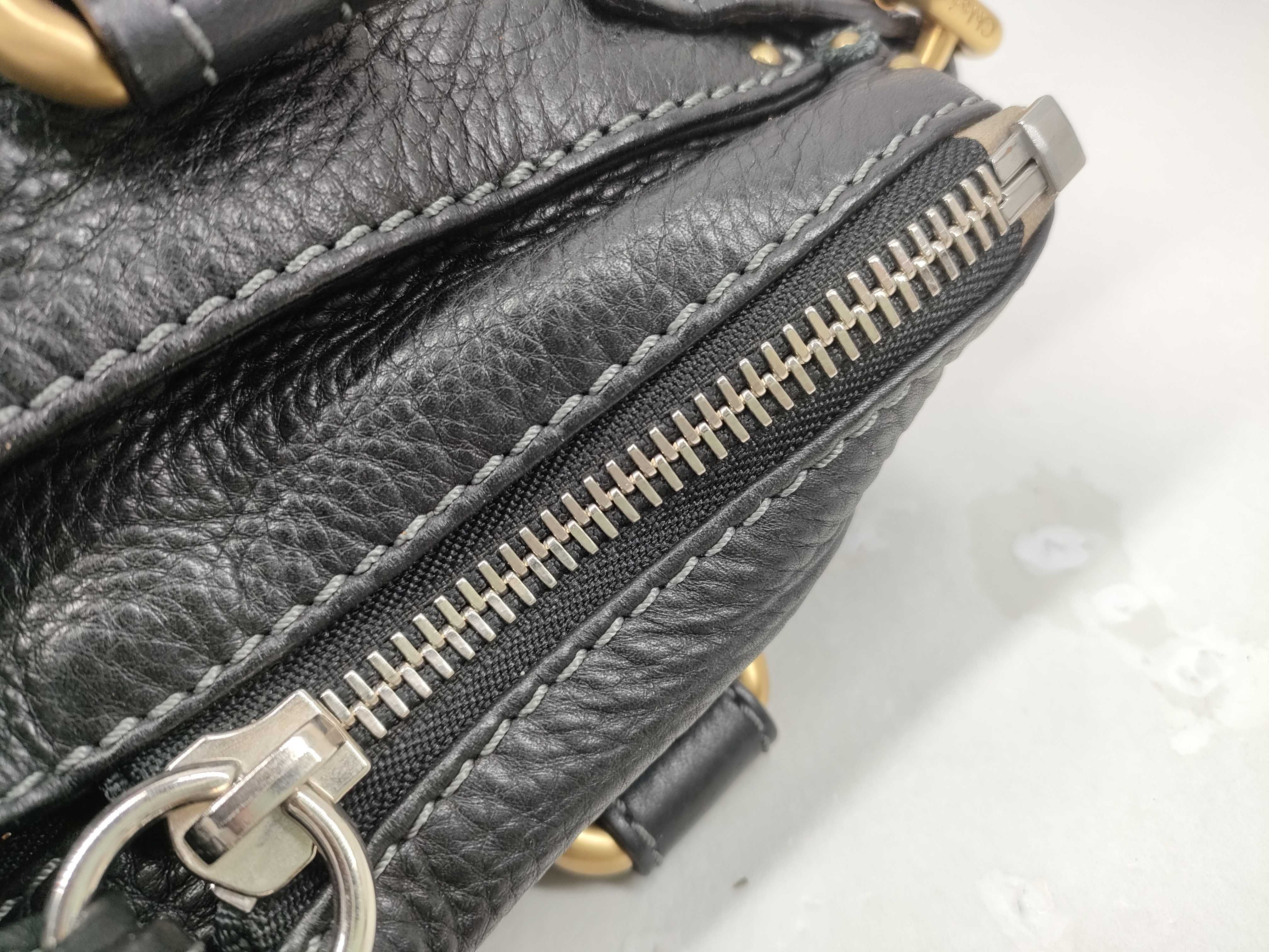 The Original Chloe Paddington Black Leather Satchel