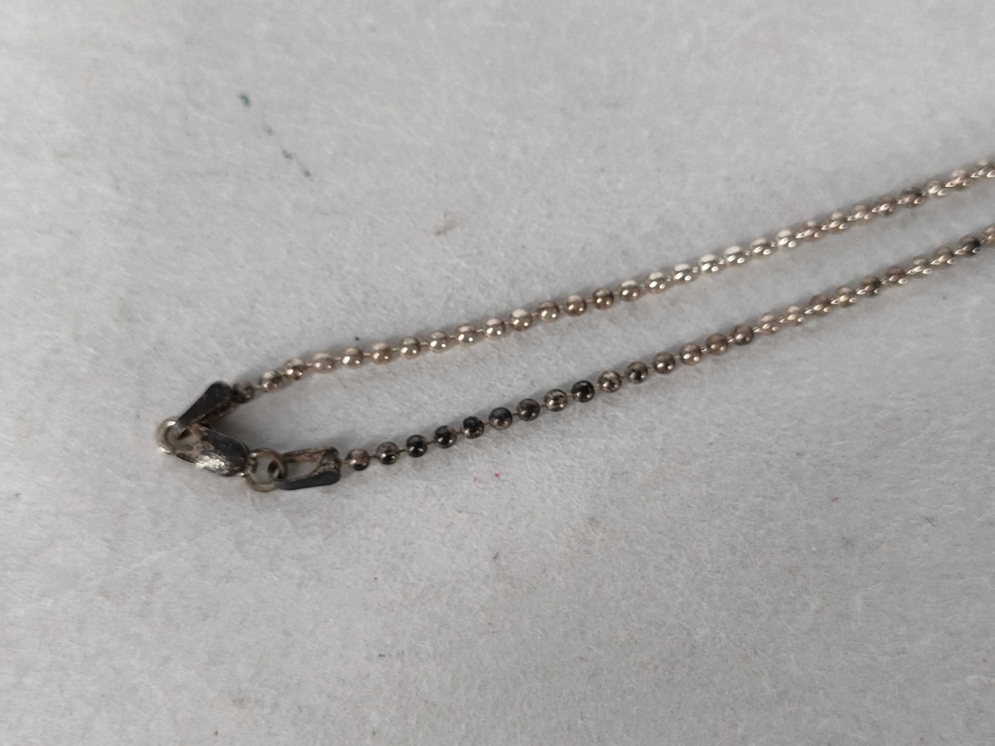 A Trio of Sterling Silver Necklaces