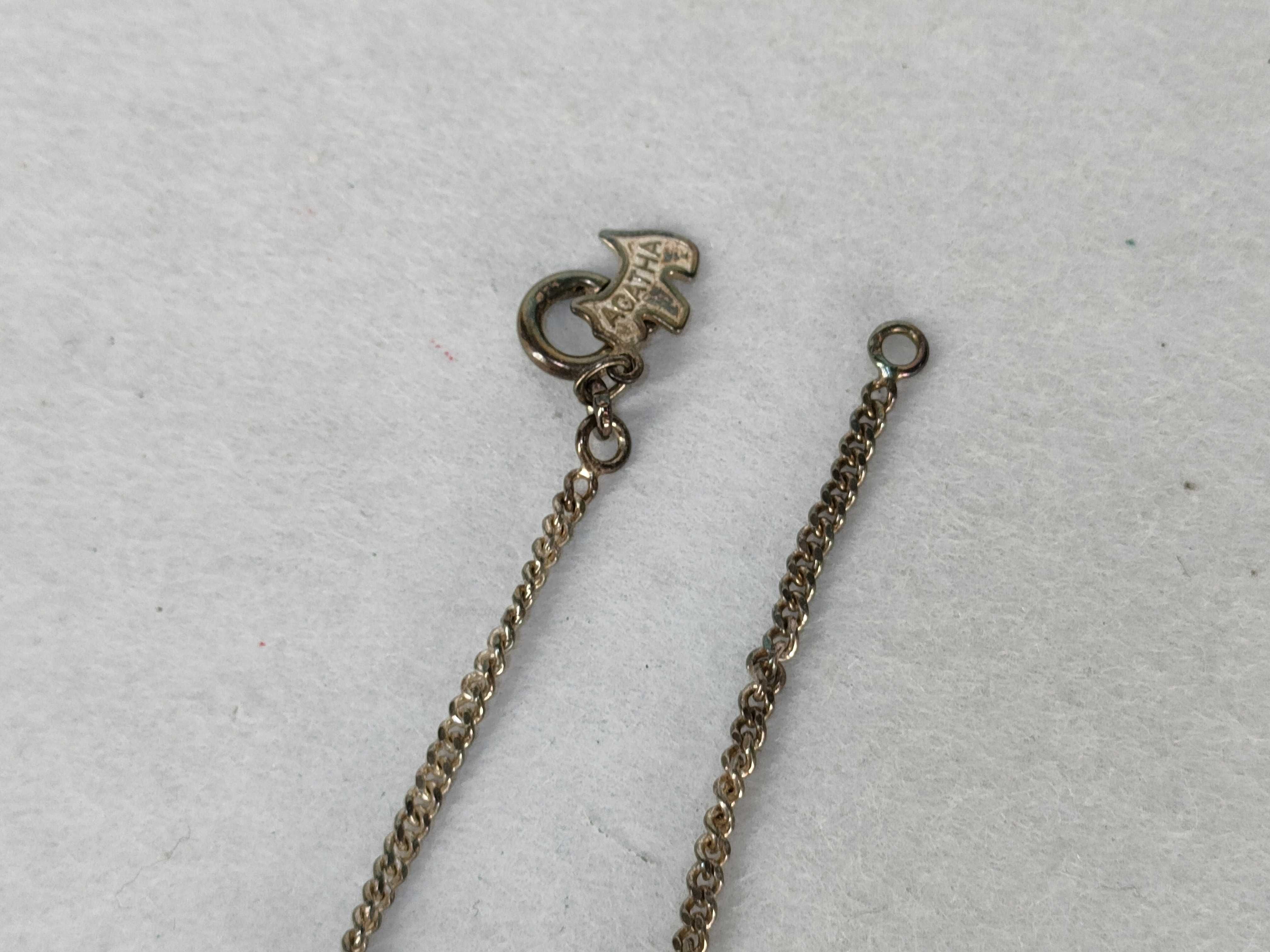 A Trio of Sterling Silver Necklaces