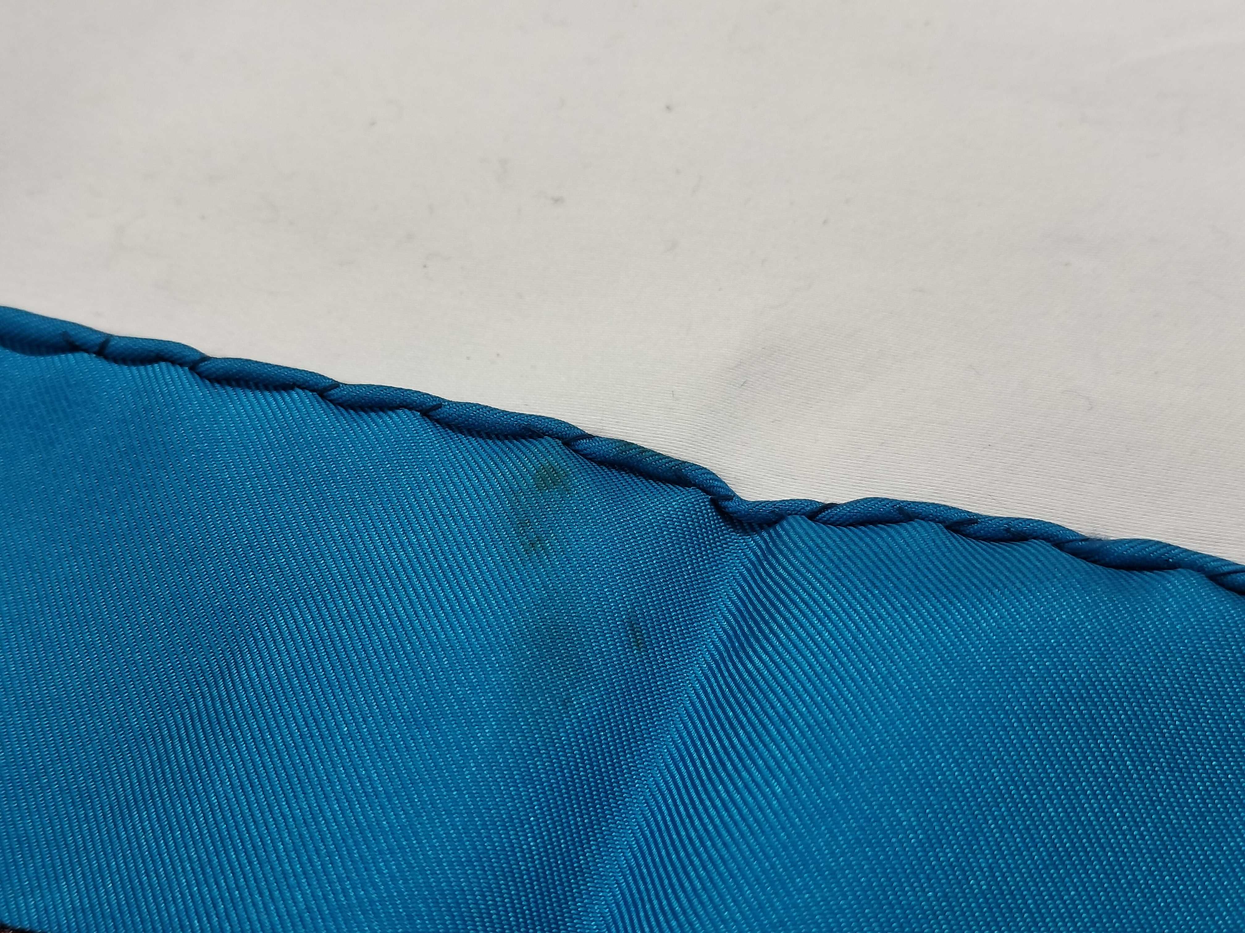Celine Paris Vintage Silk Scarf with Tassel and Rope Motif