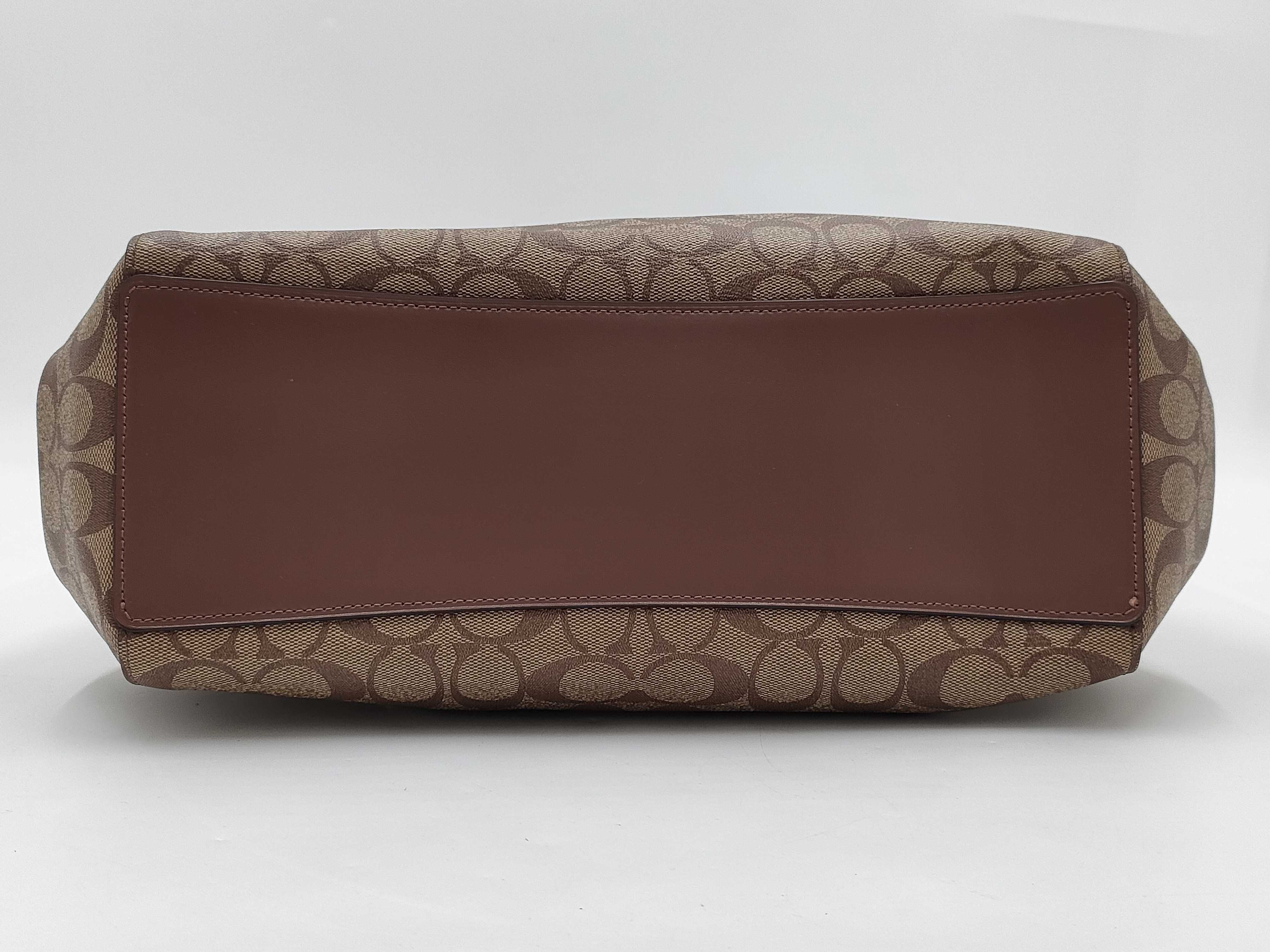Coach Hallie Shoulder Bag in Signature Canvas