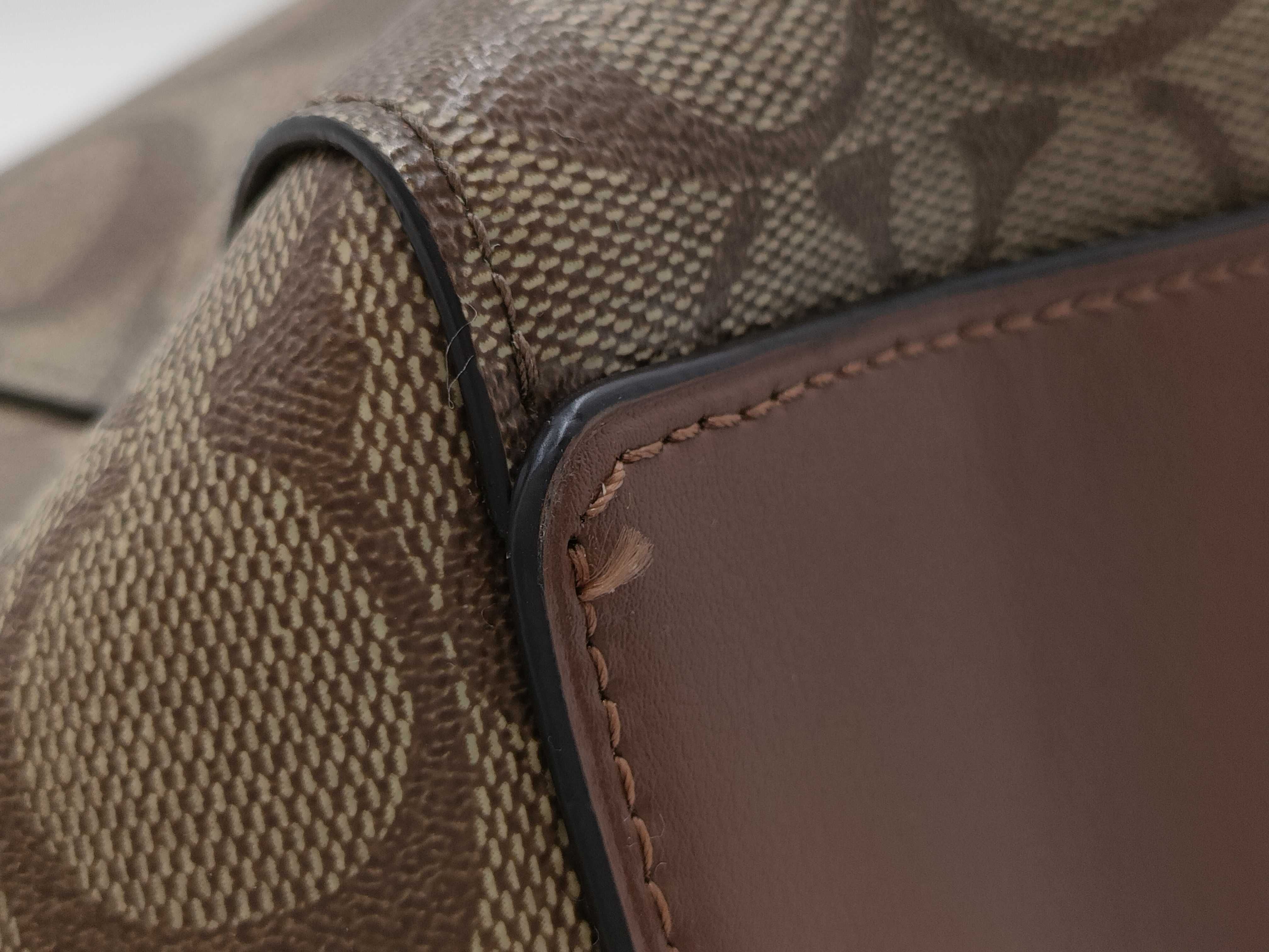Coach Hallie Shoulder Bag in Signature Canvas