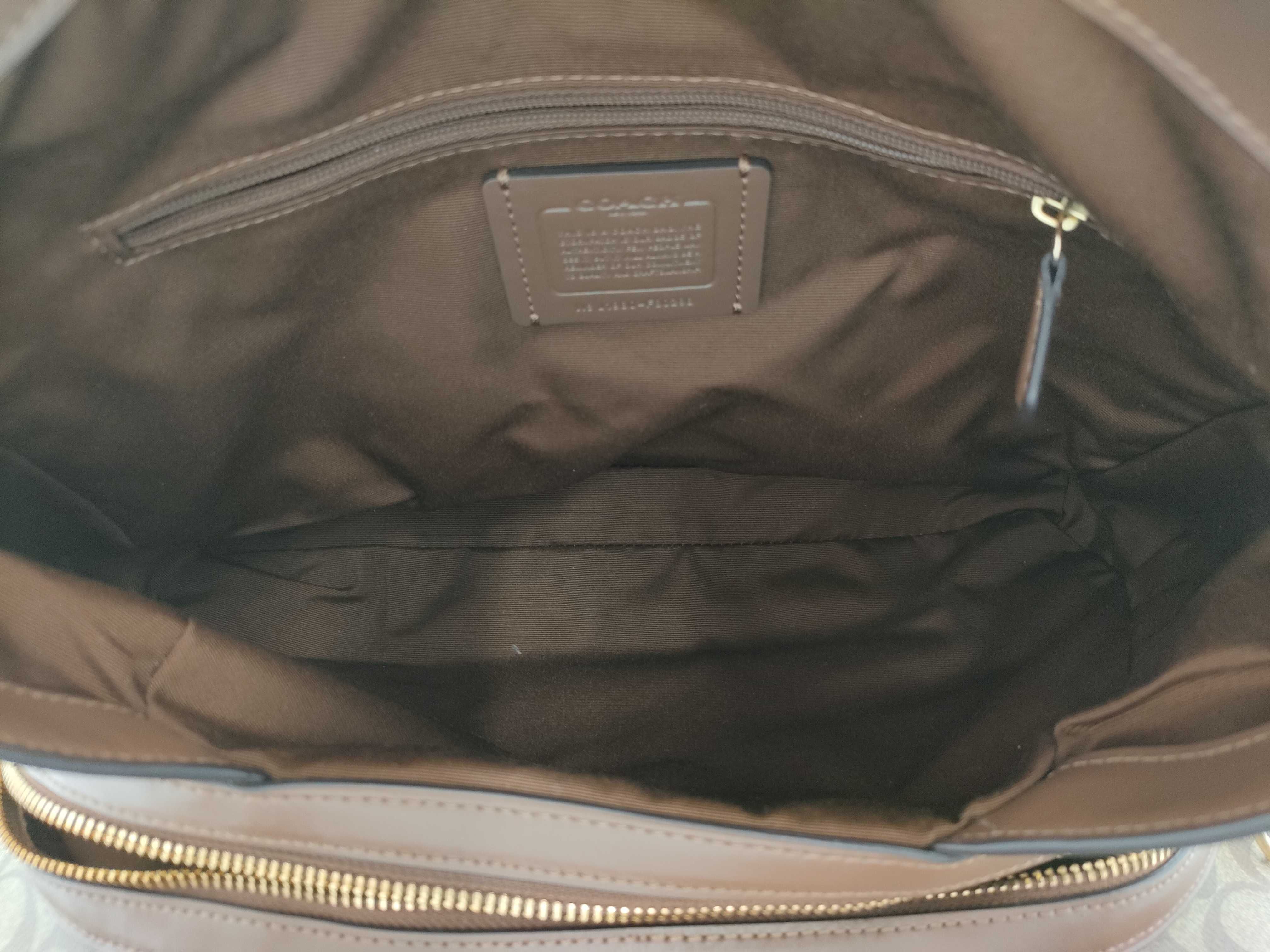 Coach Hallie Shoulder Bag in Signature Canvas