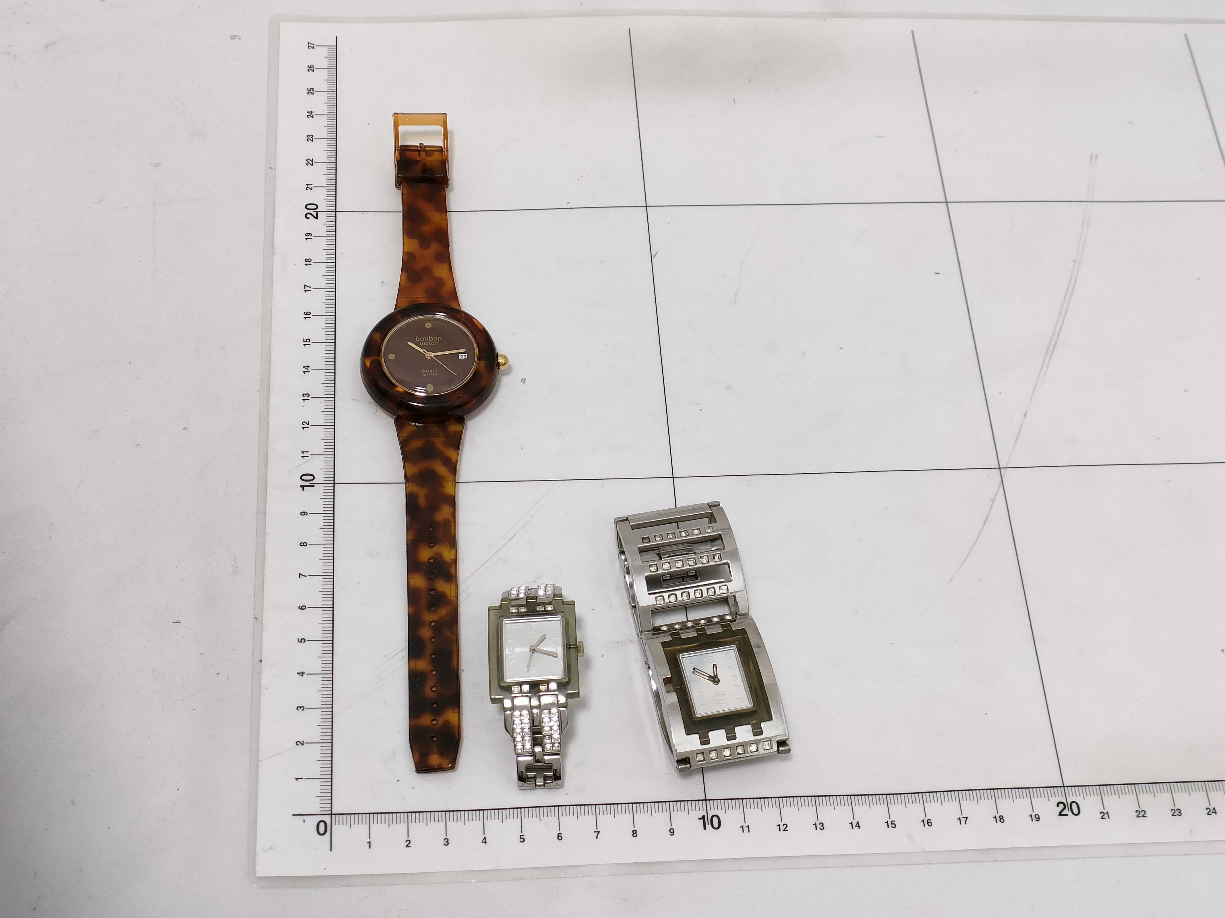 Four Swatch and Fashion Wristwatches Including 1996 Olympic Centennial Edition