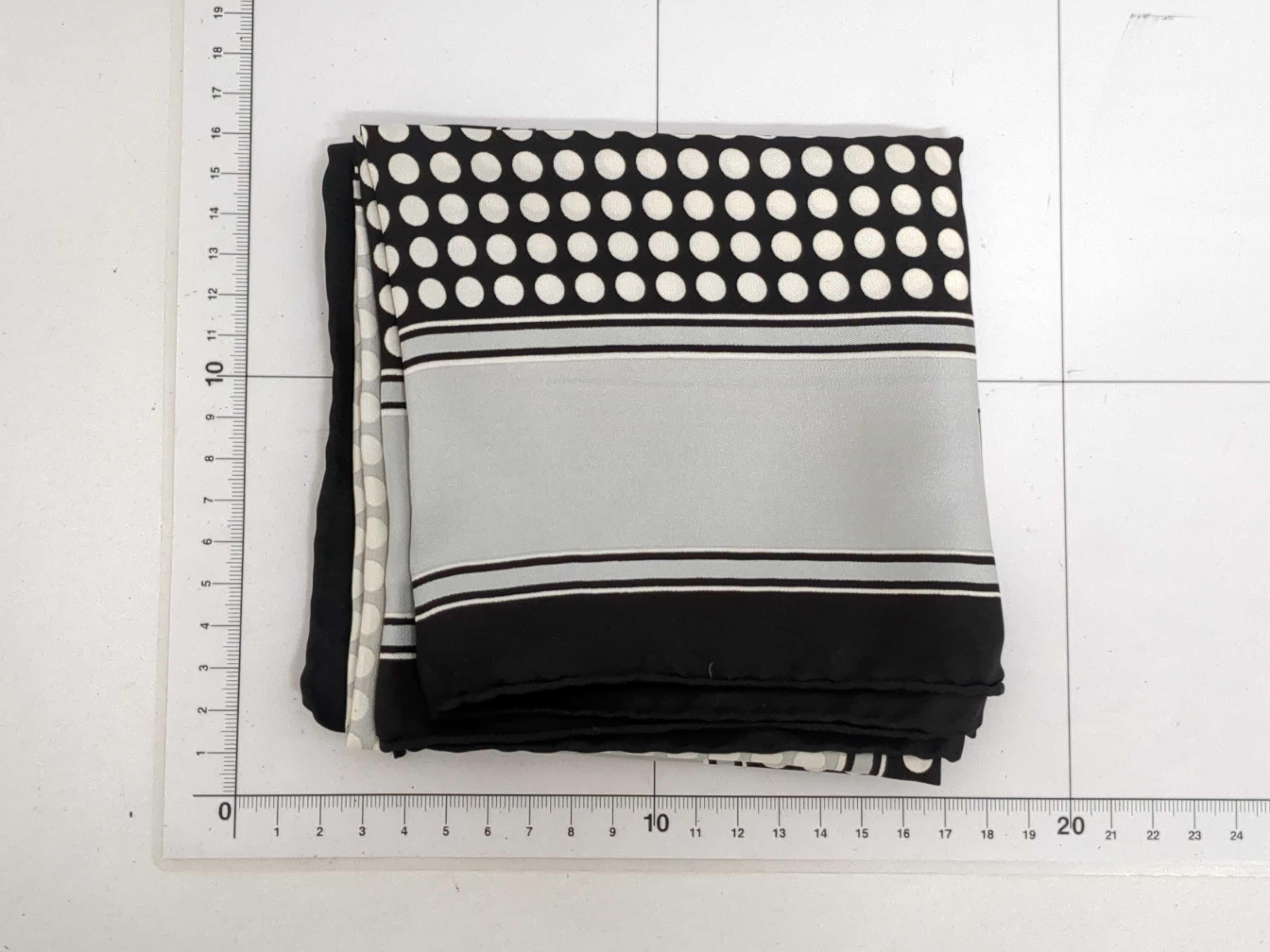Lot of Four Yves Saint Laurent Silk Scarves with box
