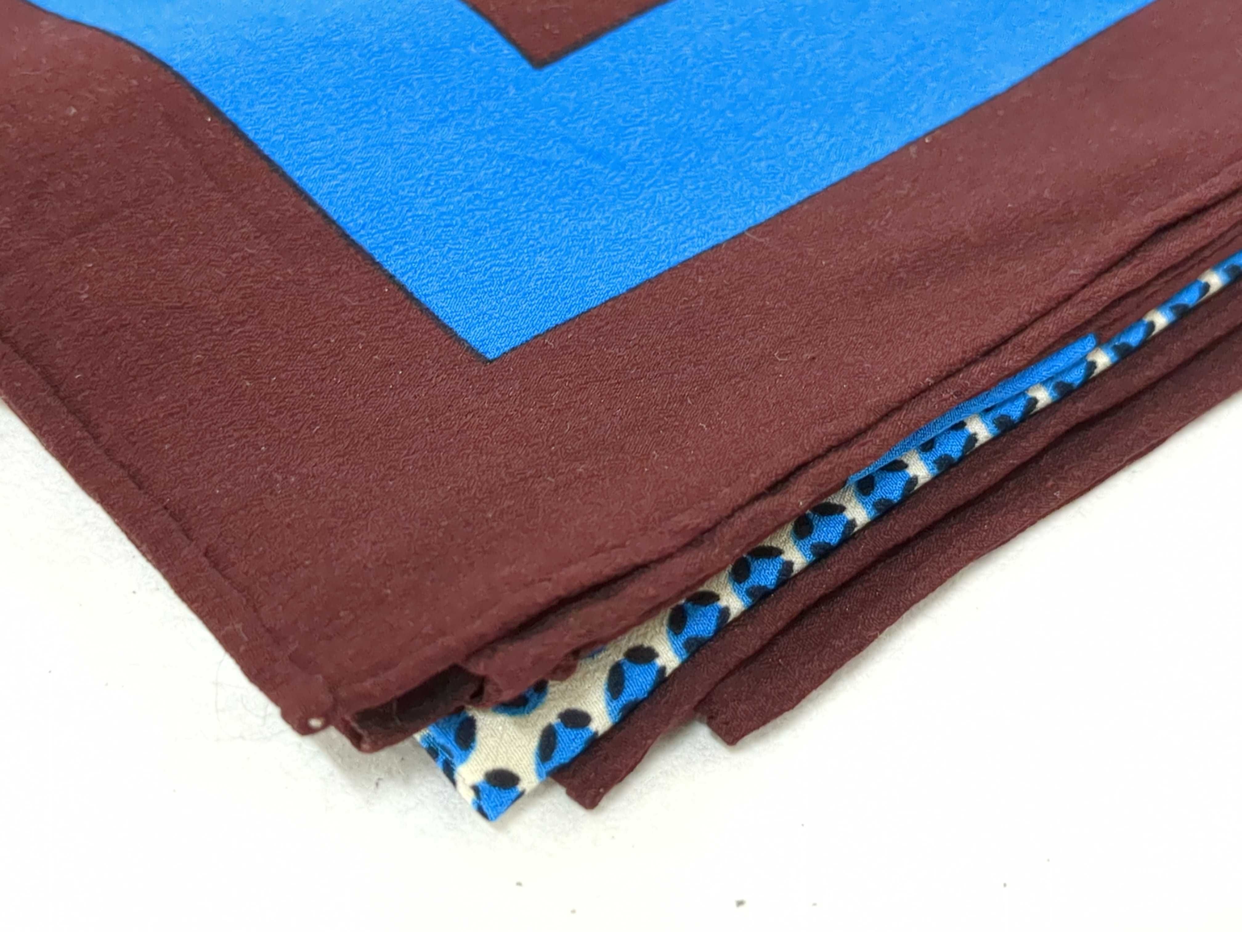 Lot of Four Yves Saint Laurent Silk Scarves with box