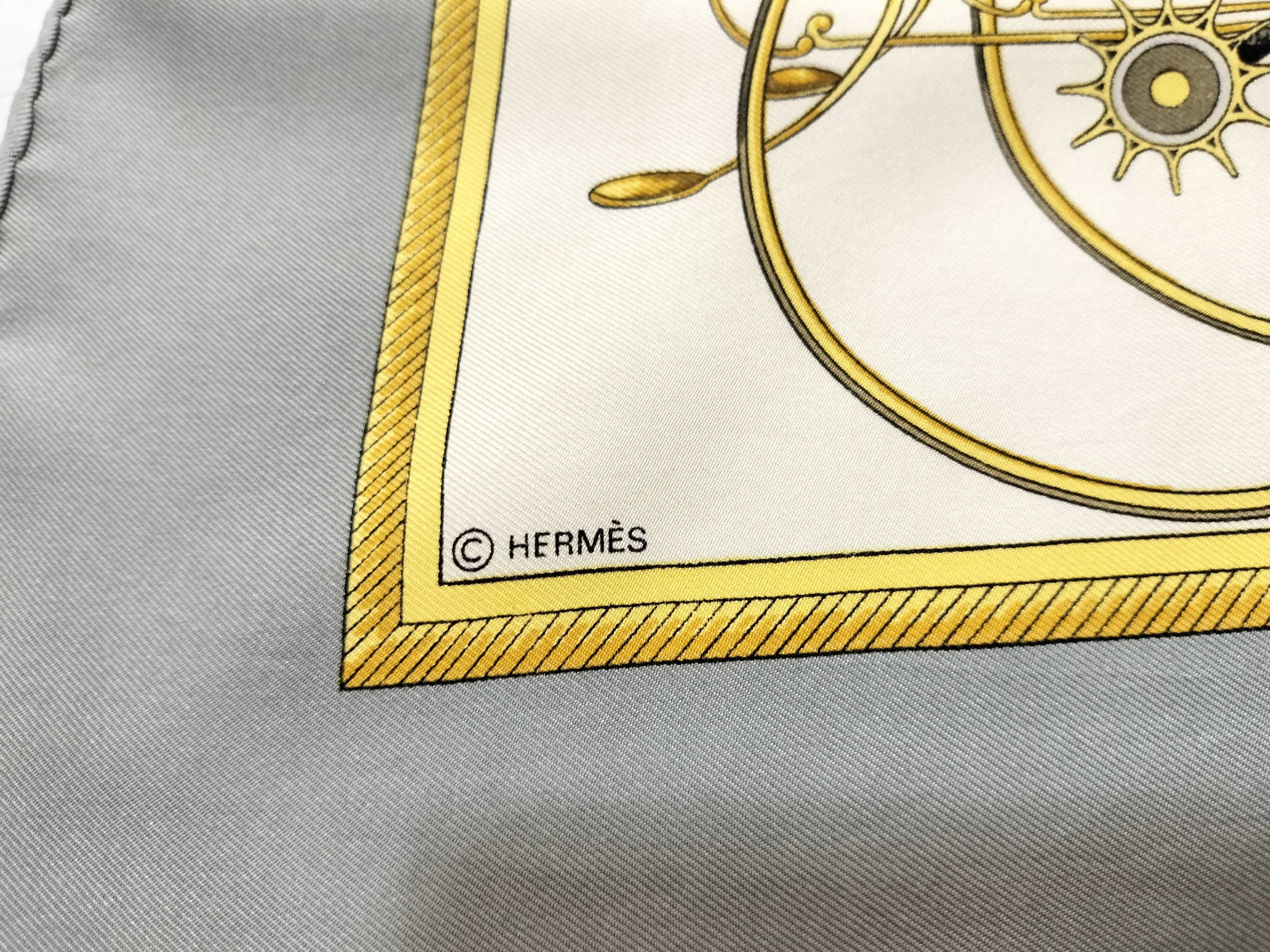 Hermes Les Voitures a Transformation Silk Scarf by Francoise de la Perriere
