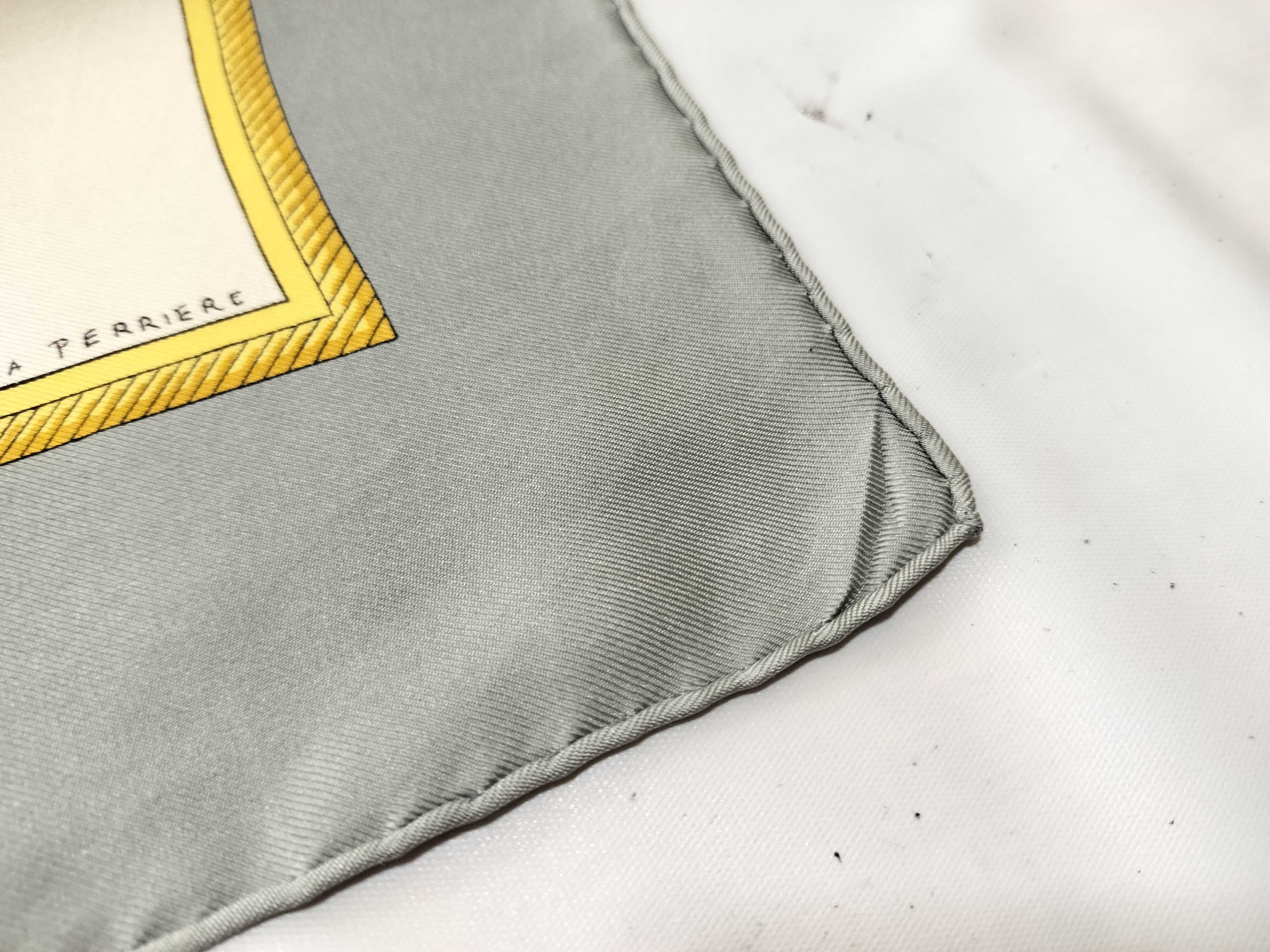 Hermes Les Voitures a Transformation Silk Scarf by Francoise de la Perriere
