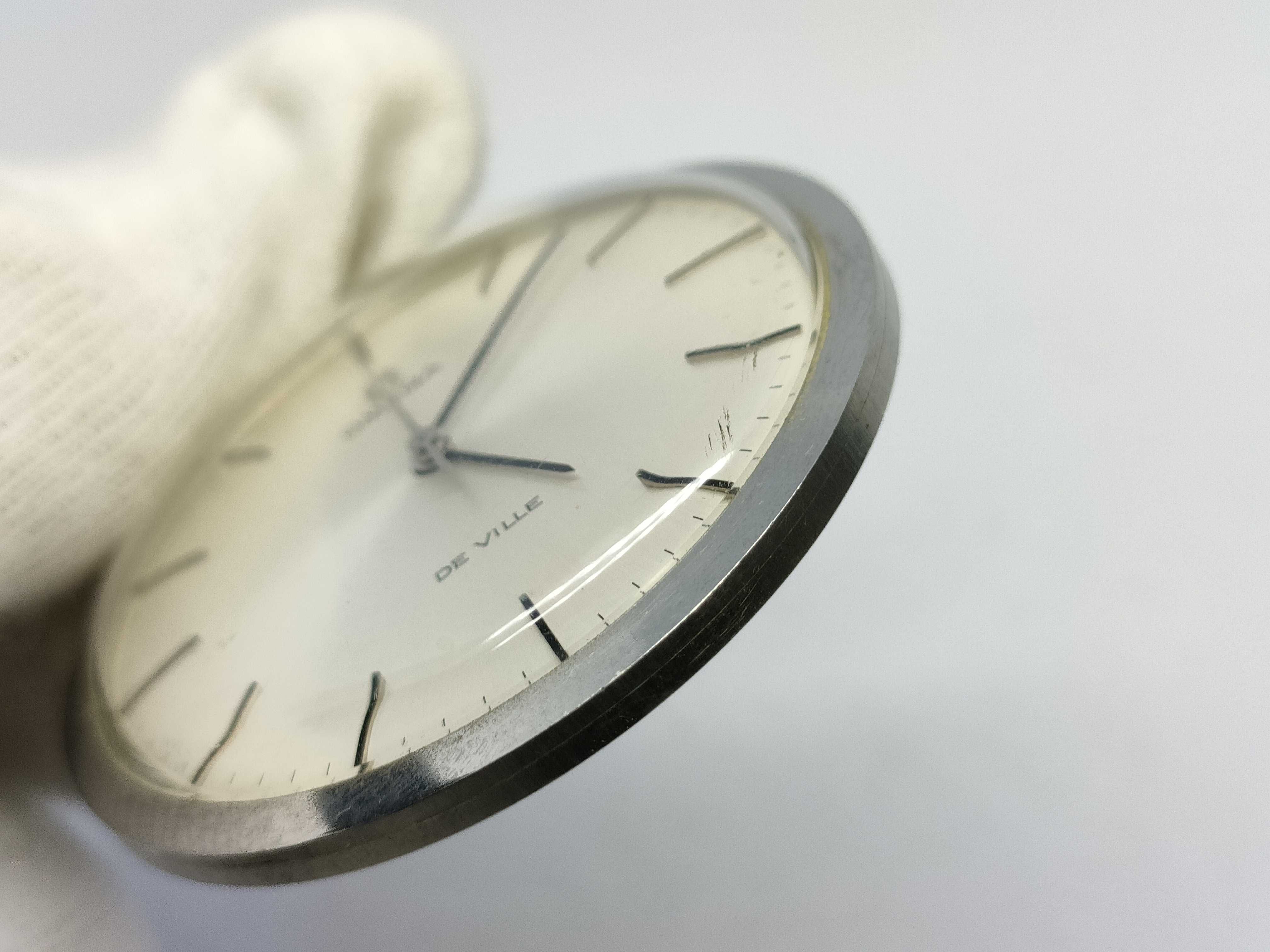 Vintage Omega De Ville Slim Pocket Watch 44mm