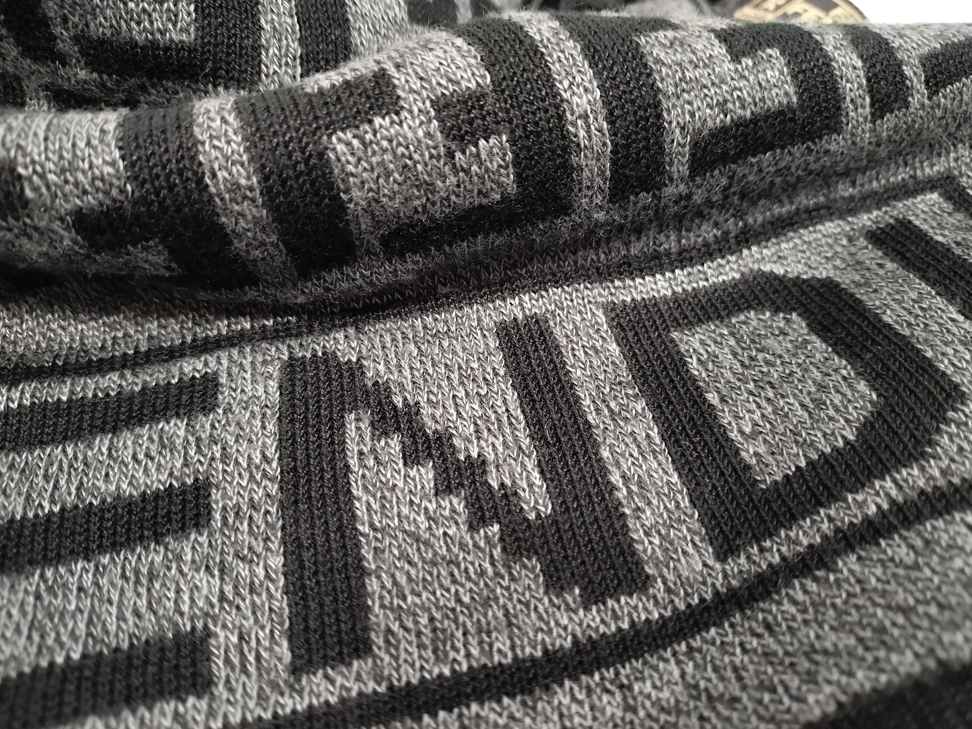 Fendi Zucca Monogram Knit Wool Scarf