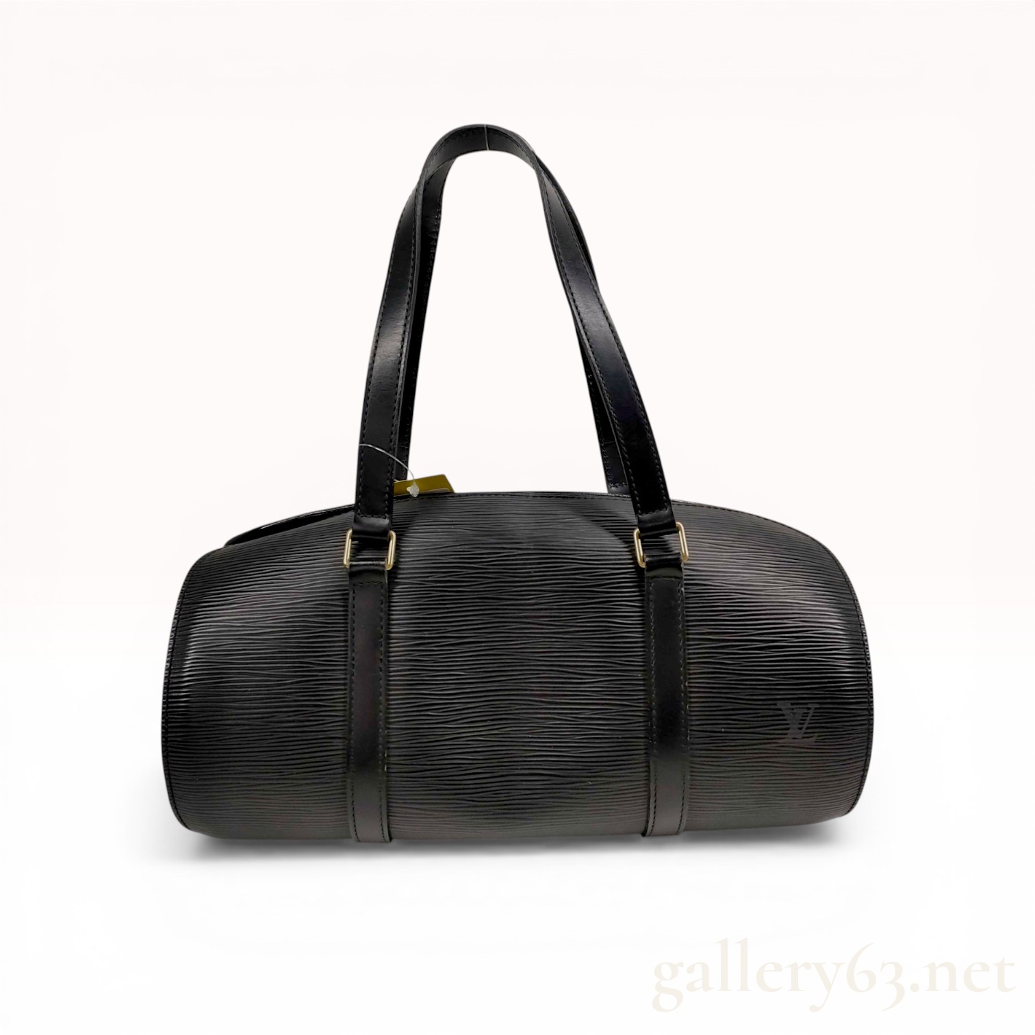 Louis Vuitton Soufflot Black Epi Leather Shoulder Bag