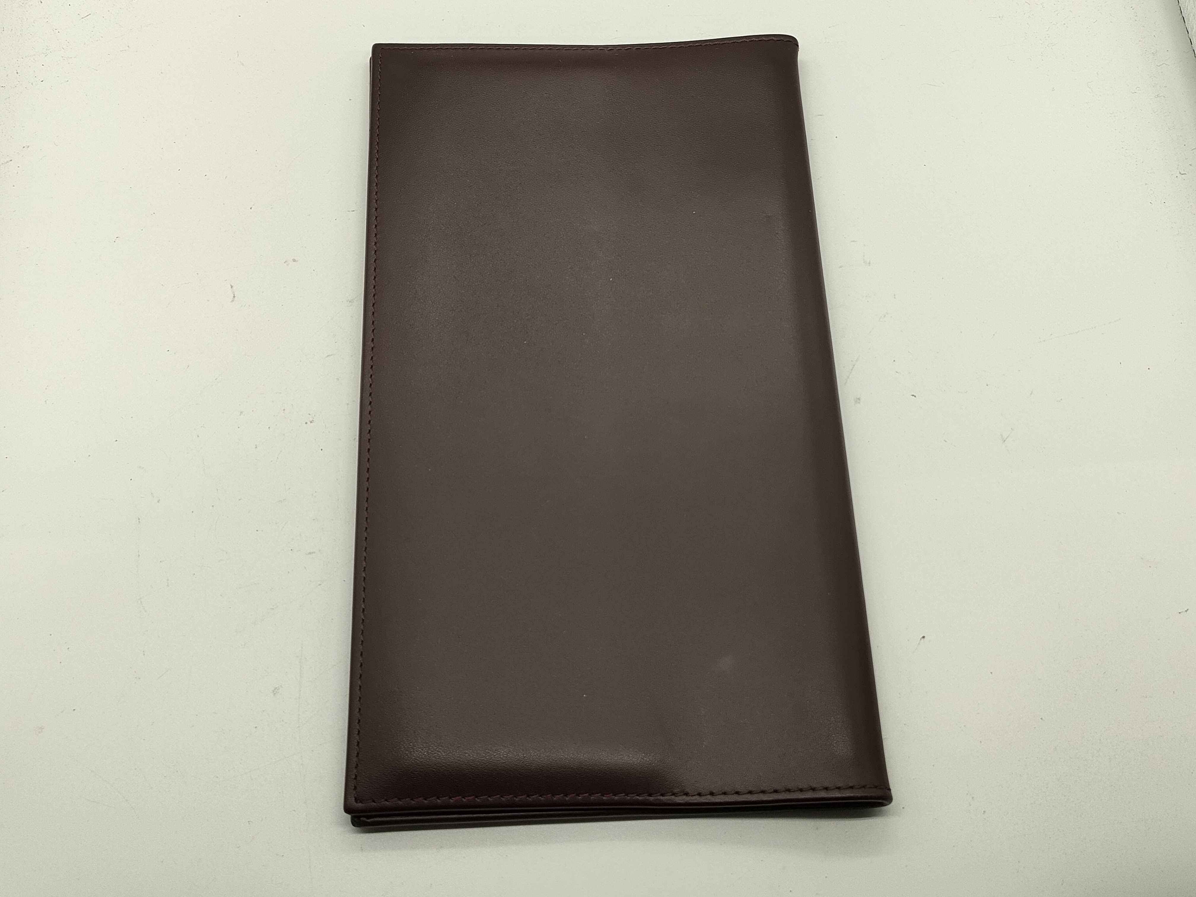 Patek Philippe Burgundy Leather Document Holder Wallet