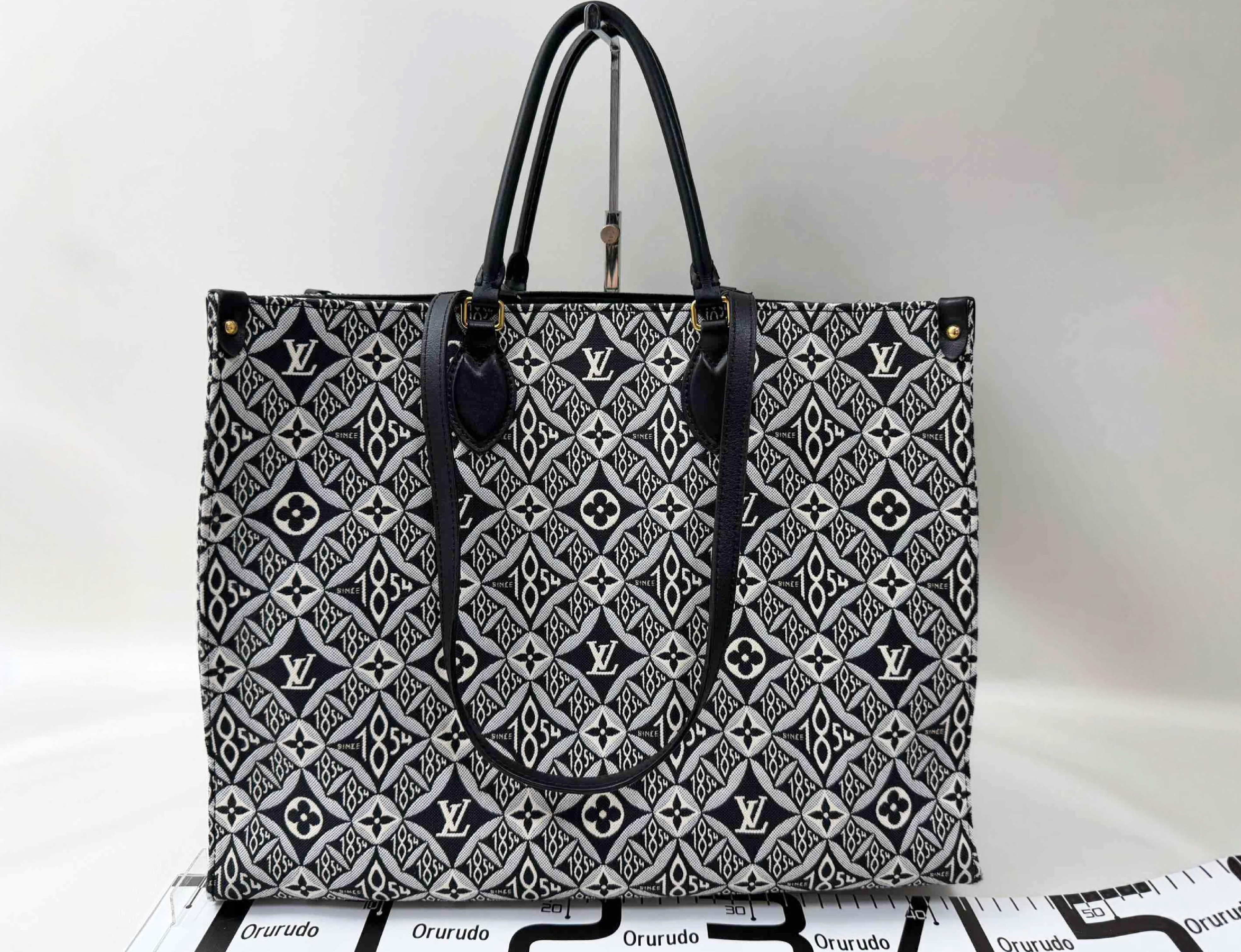 Louis Vuitton Since 1854 OnTheGo GM Monogram Jacquard Tote Bag