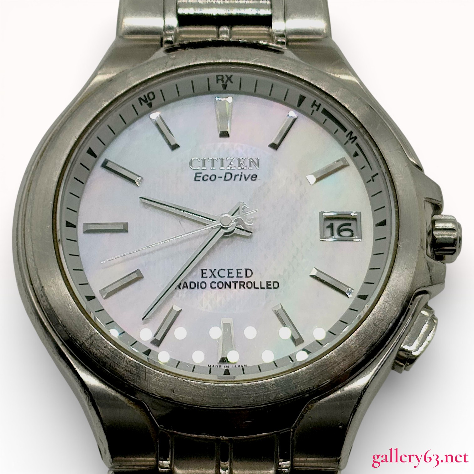 Citizen Exceed Eco-Drive Radio Controlled Titanium Wristwatch