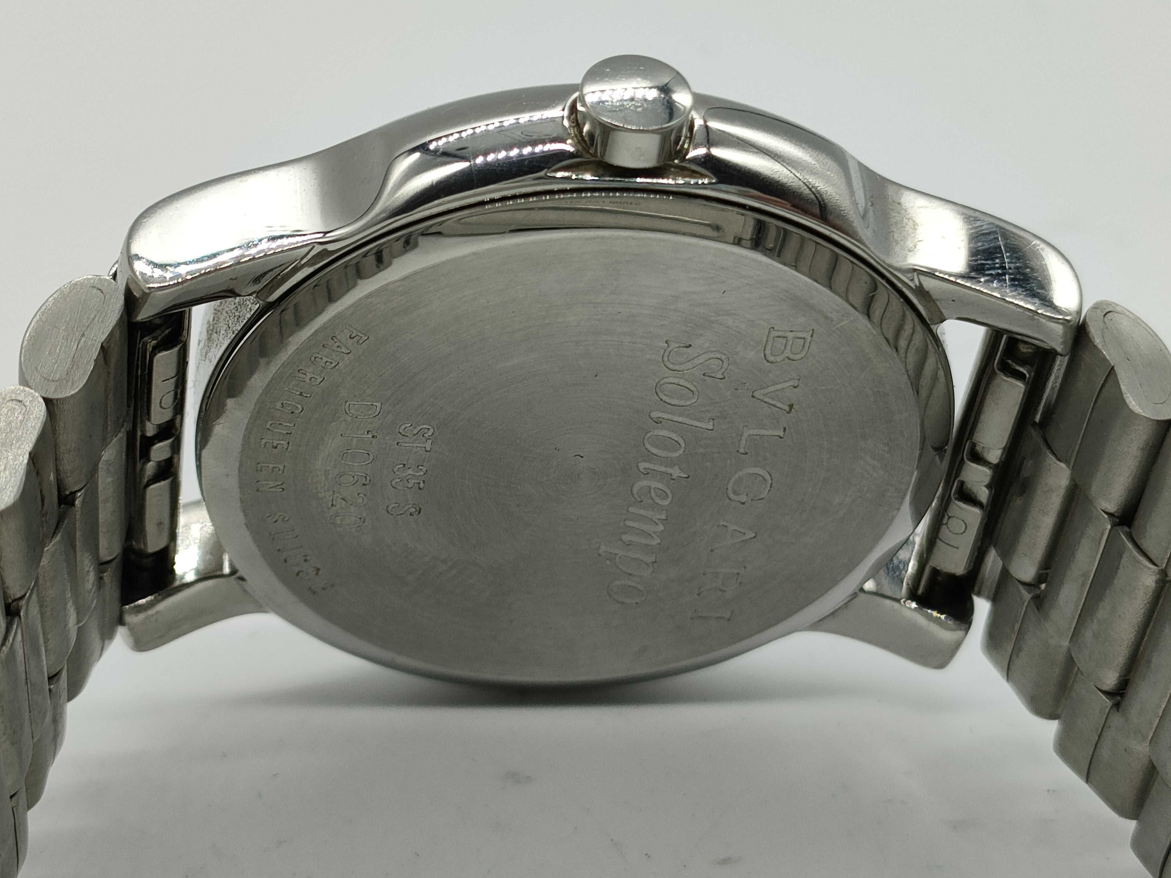 Bvlgari Solotempo Stainless Steel Wristwatch ST 35 S