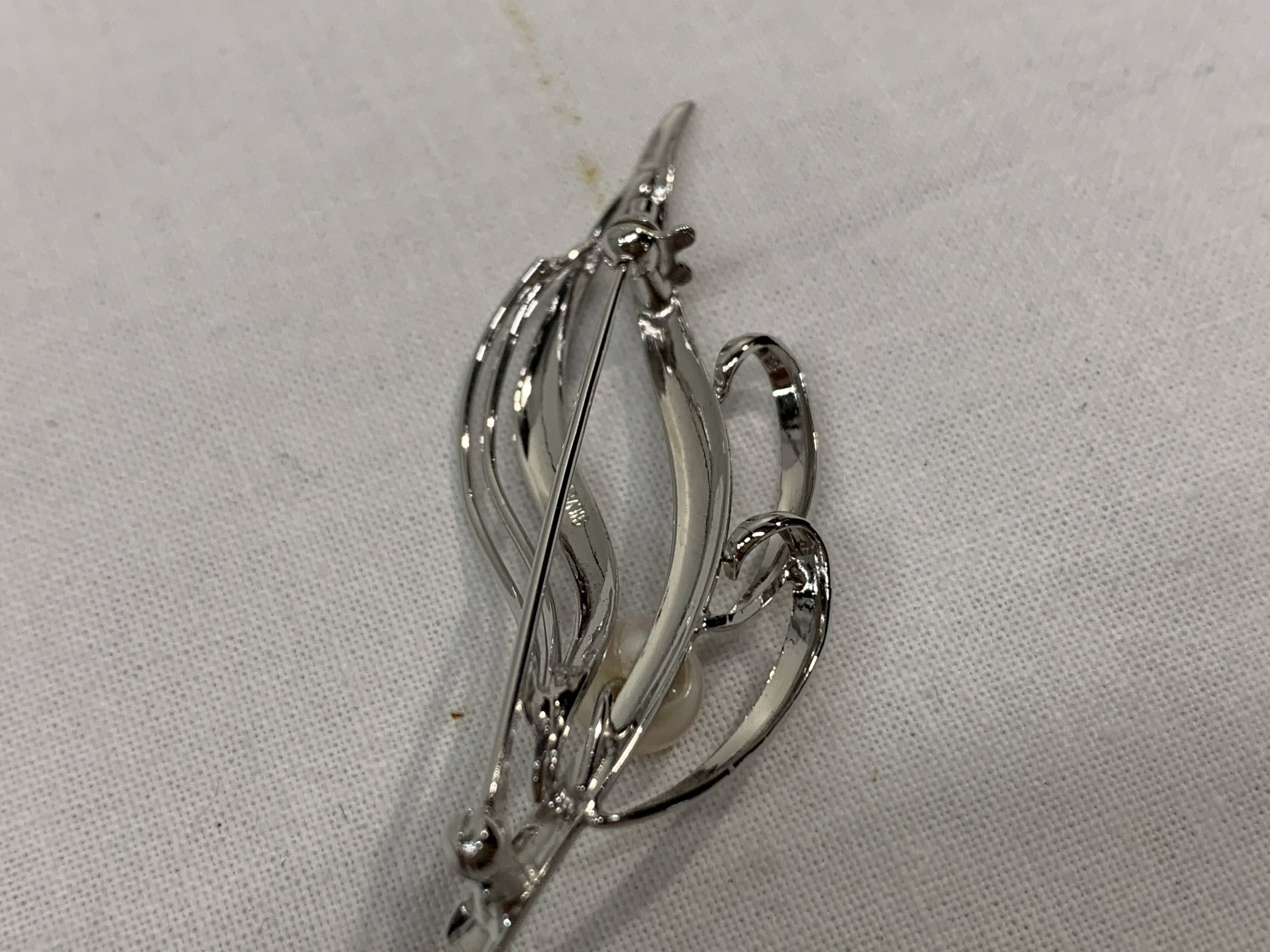 An Eight-Piece Collection of Silver and Cultured Pearl Jewelry, Mid 20th C.