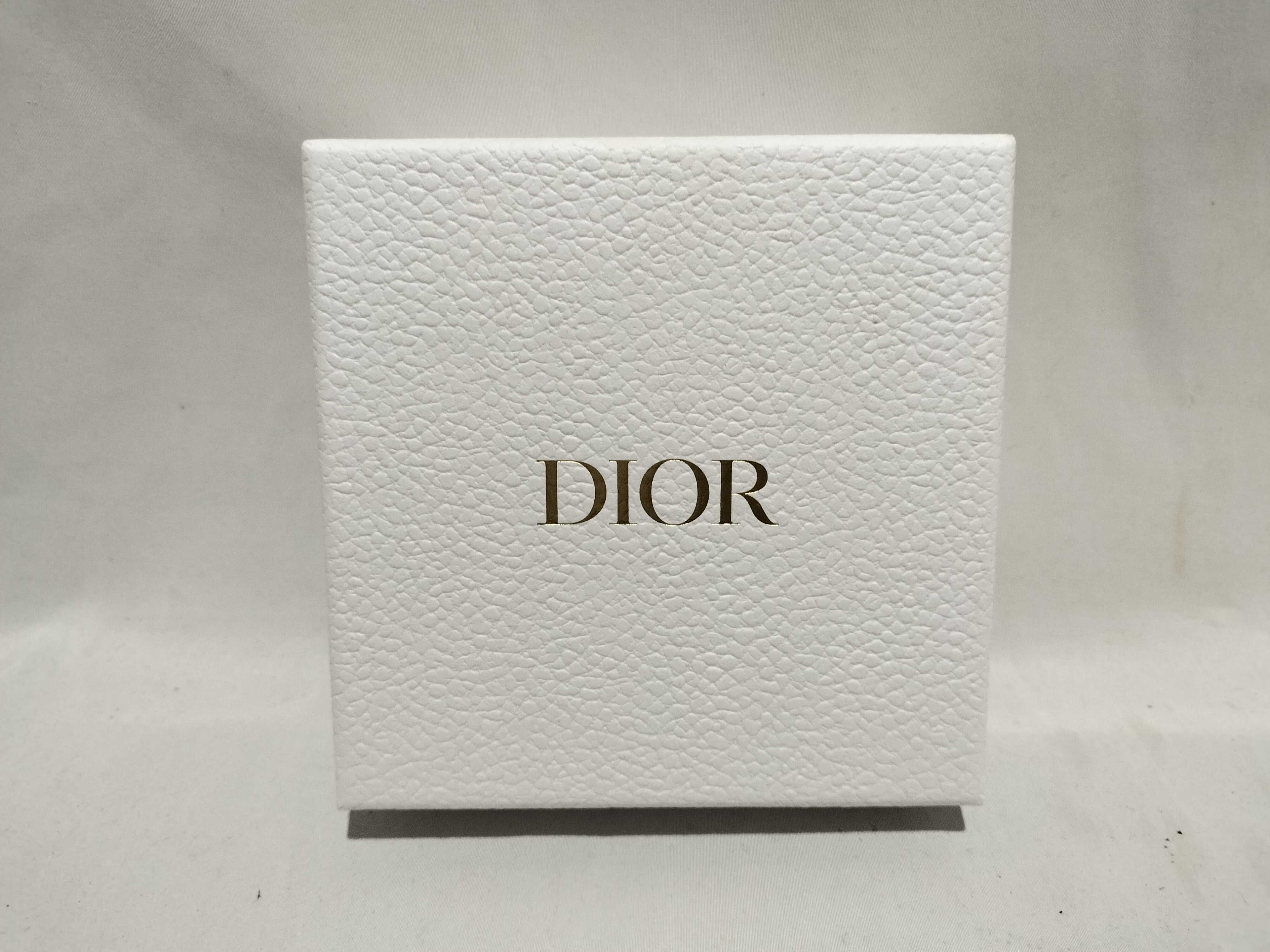 Christian Dior Lady Dior Lotus Wallet in Gray Cannage Lambskin