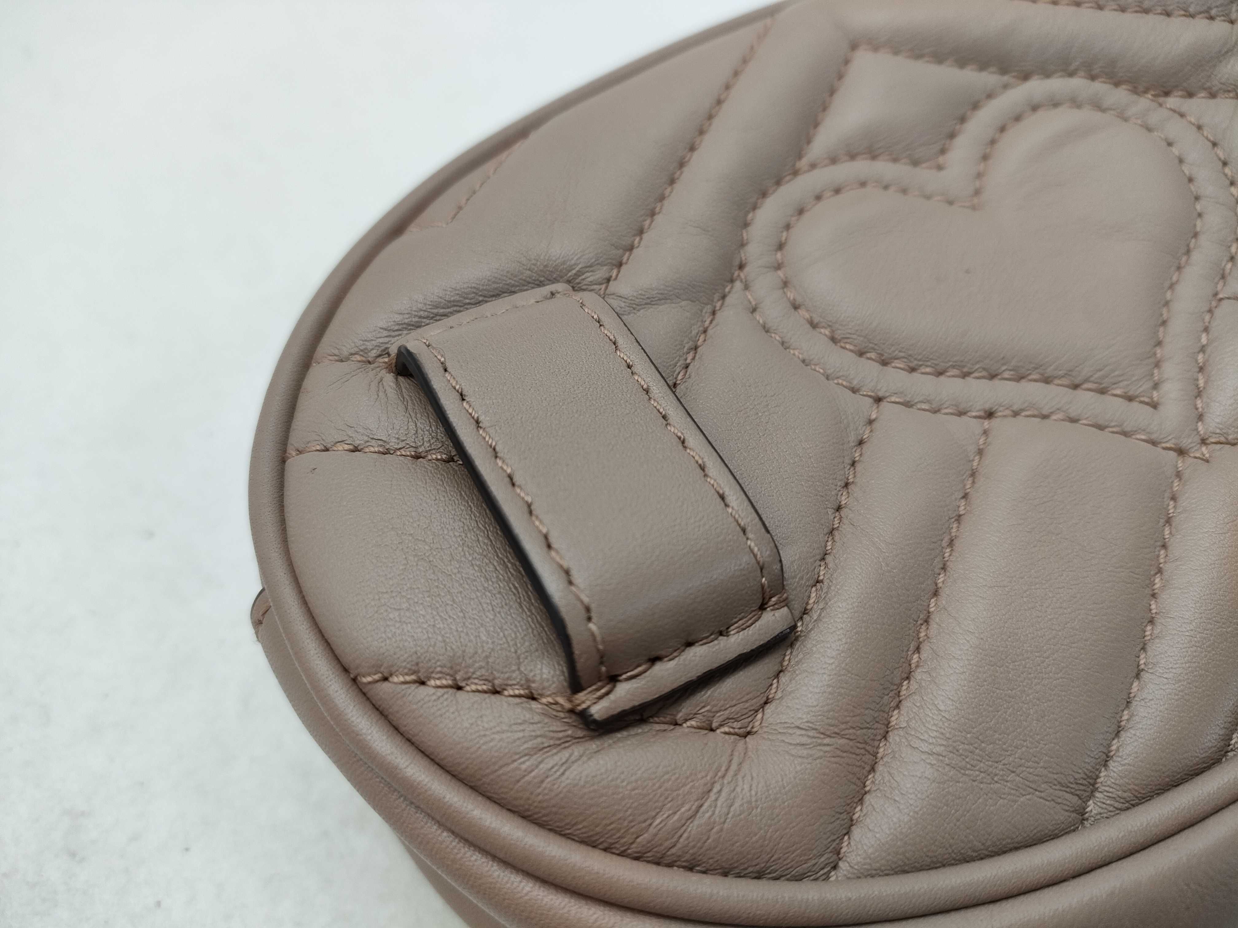 Gucci GG Marmont Matelasse Leather Belt Bag