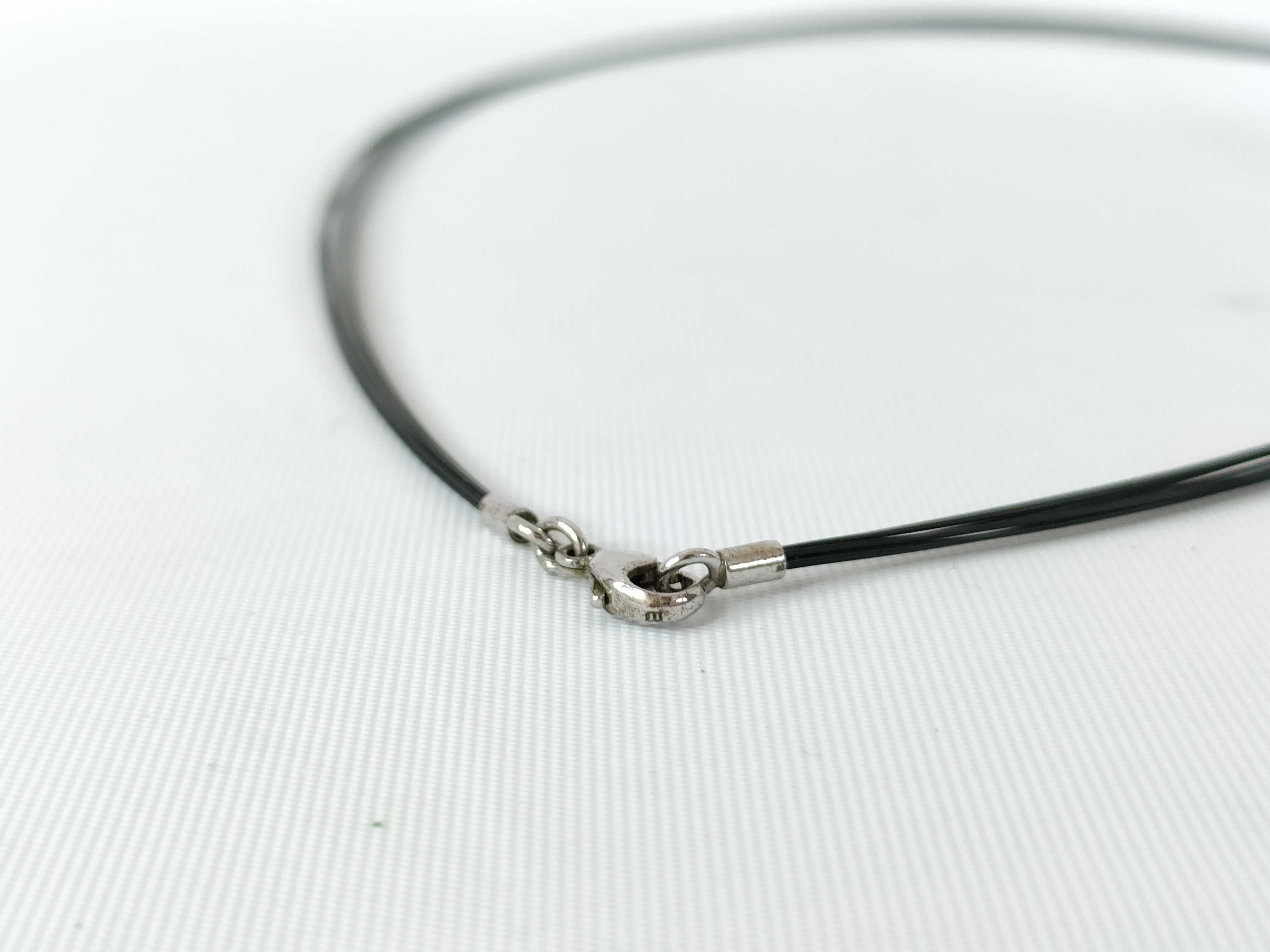 Multi-Strand Pendant Necklace with 18K Gold and Sterling Silver Hardware