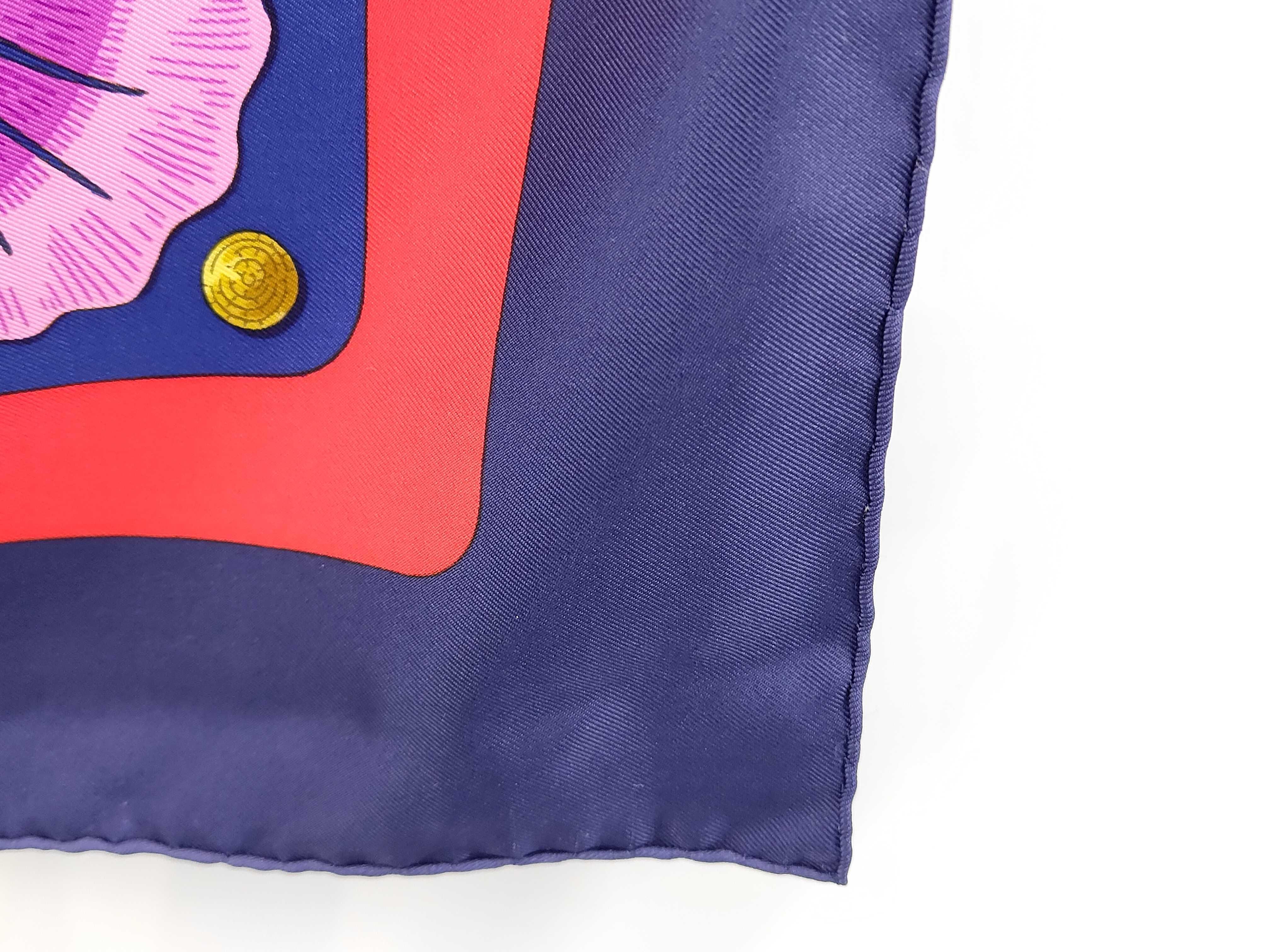 Hermes Paris Cheval Turc Silk Scarf