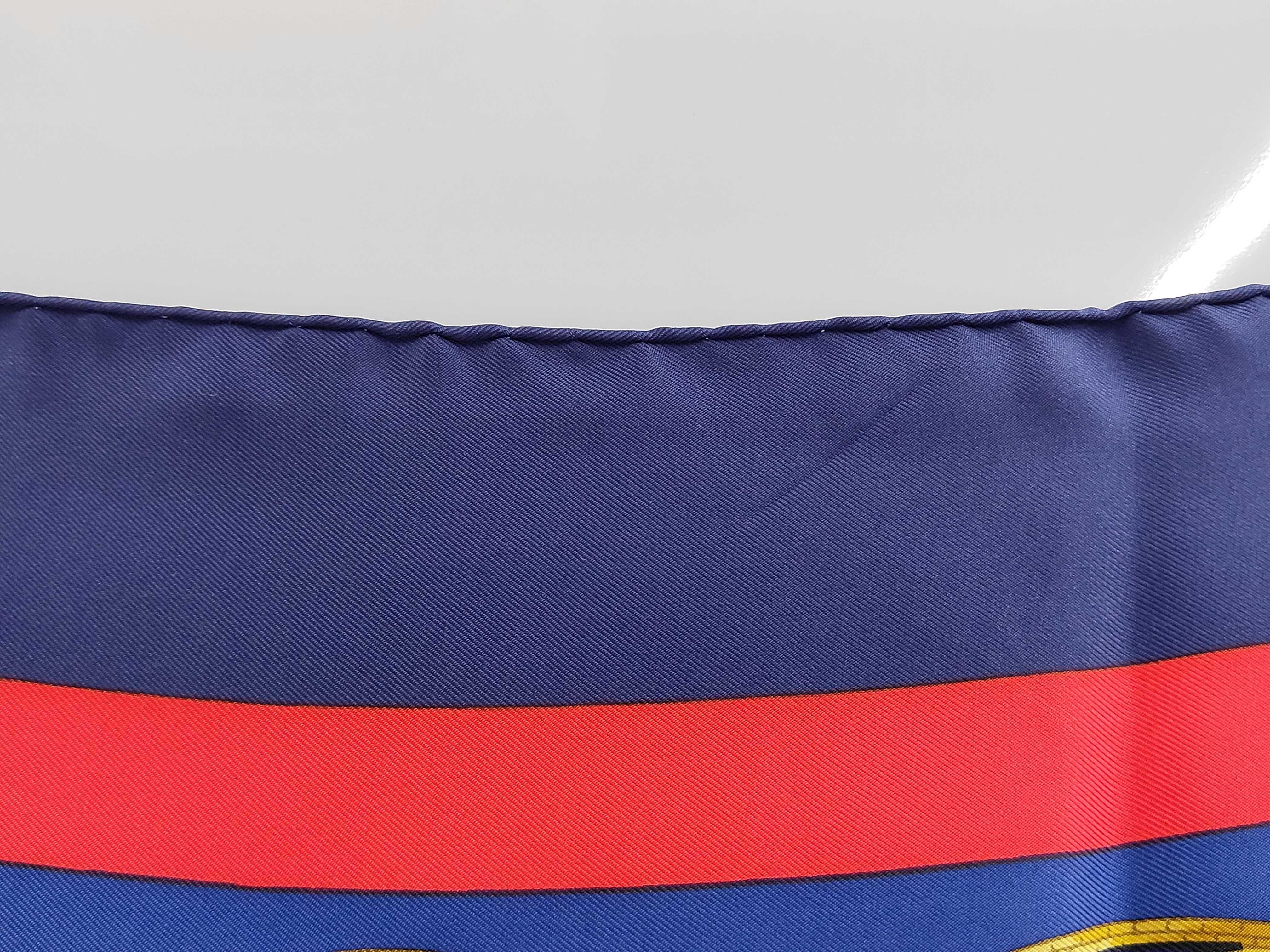 Hermes Paris Cheval Turc Silk Scarf