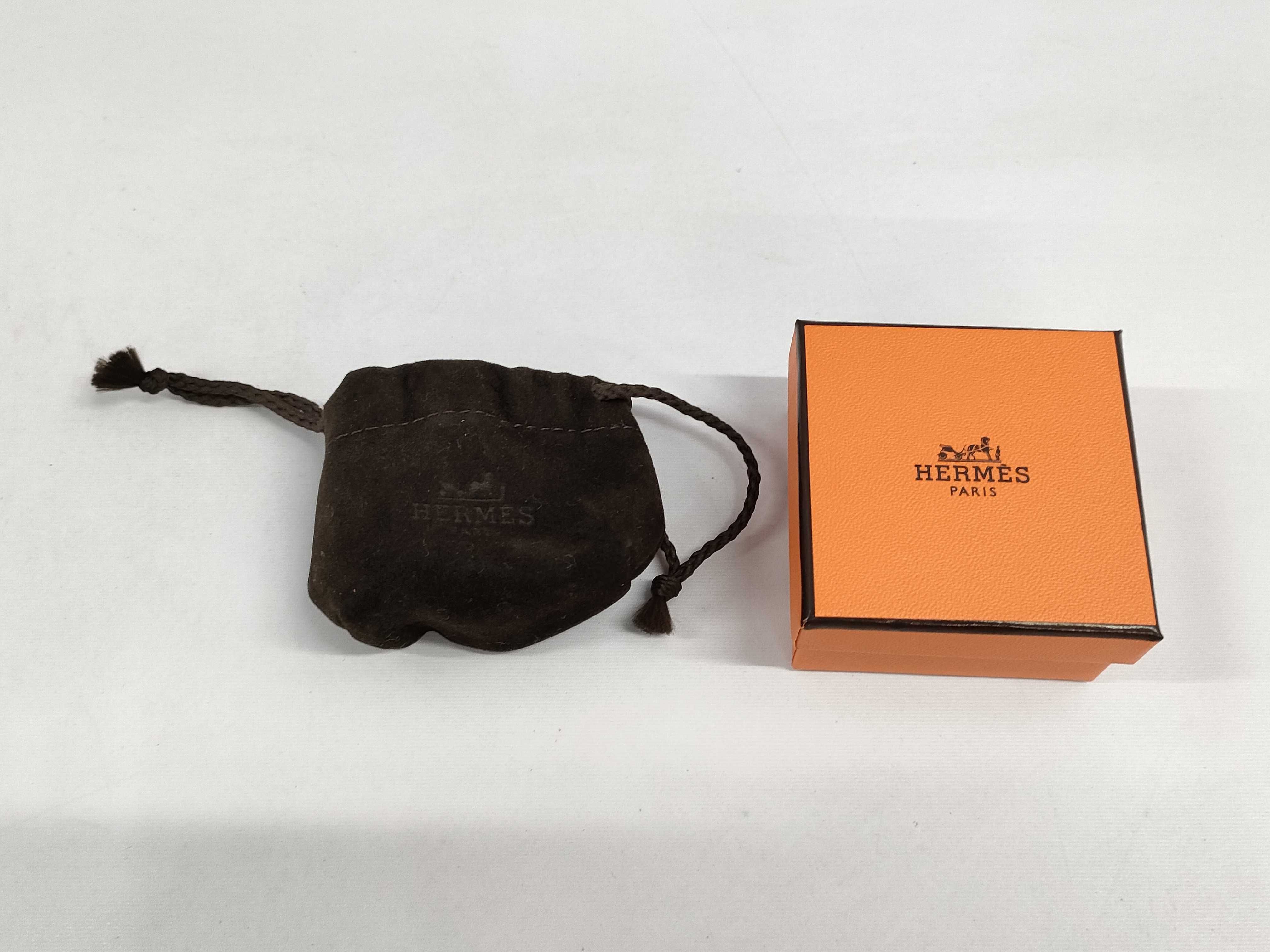 Hermes Chaine dAncre Regate Gold-Tone Scarf Ring