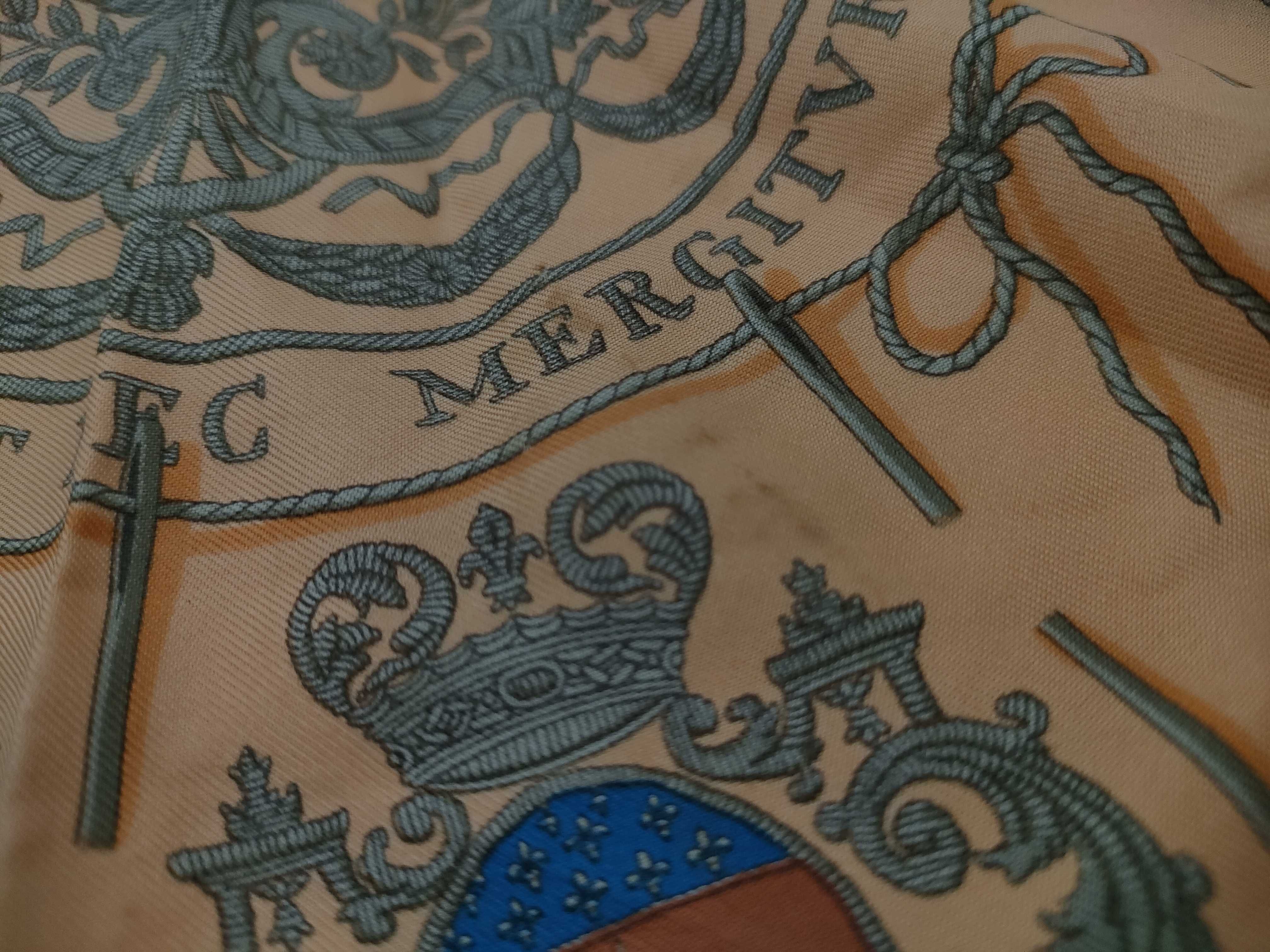 Hermes Les Armes de Paris Silk Scarf