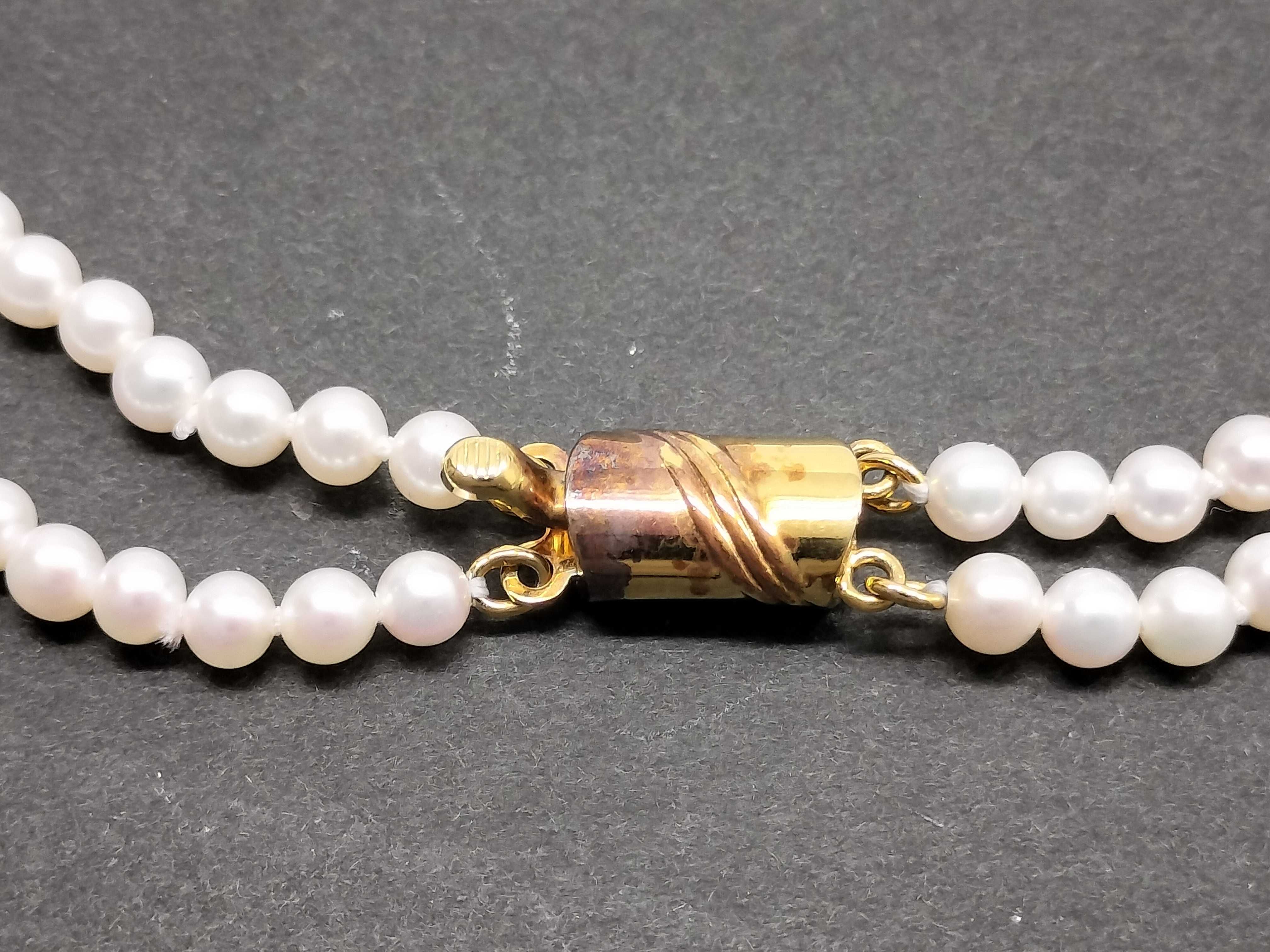 A Trio of Pearl, Amethyst, and Coral-Style Beaded Necklaces