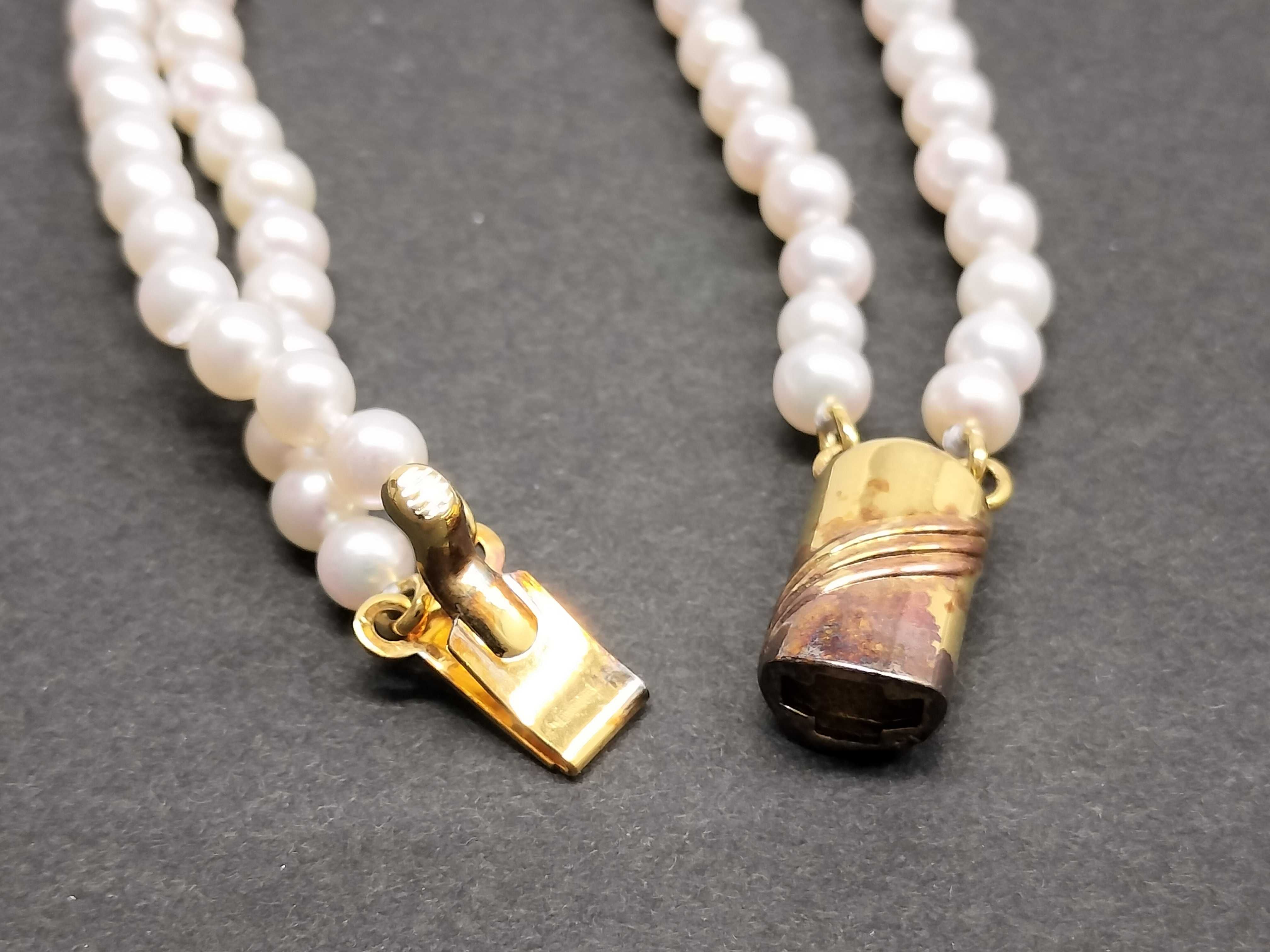 A Trio of Pearl, Amethyst, and Coral-Style Beaded Necklaces