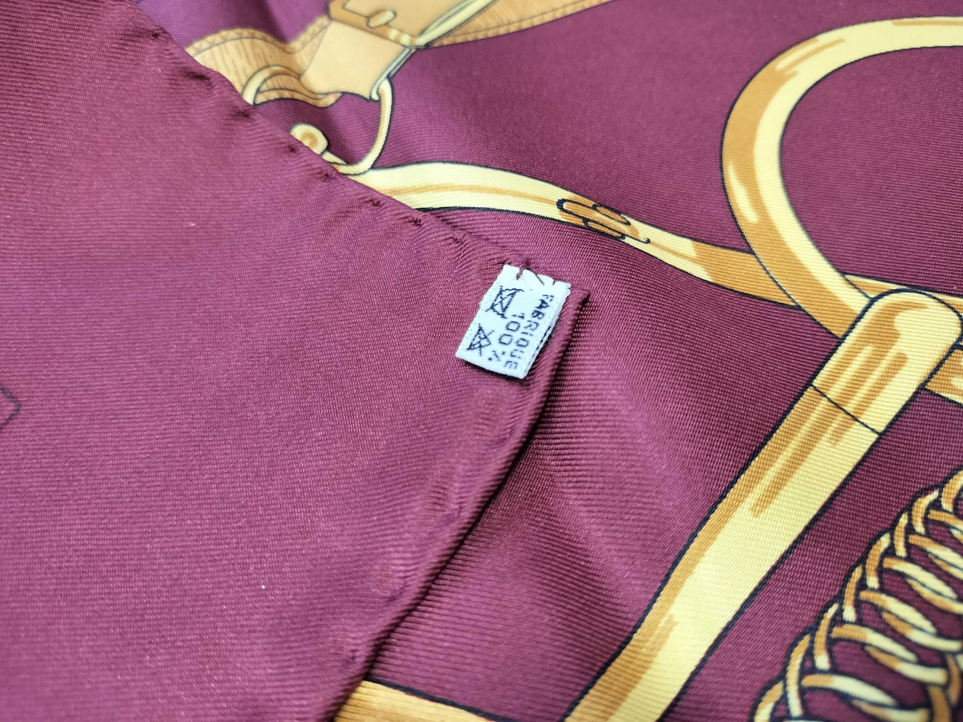 Hermes Eperon d'Or Silk Scarf
