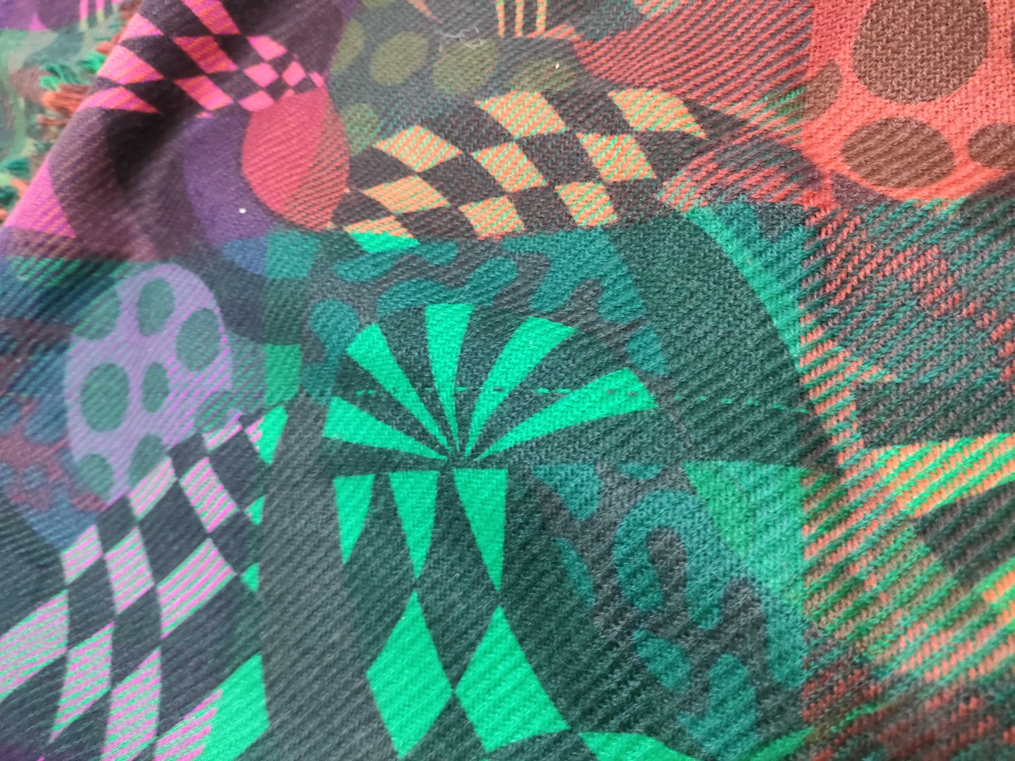 Vintage Fendi Acrylic Logo Scarf