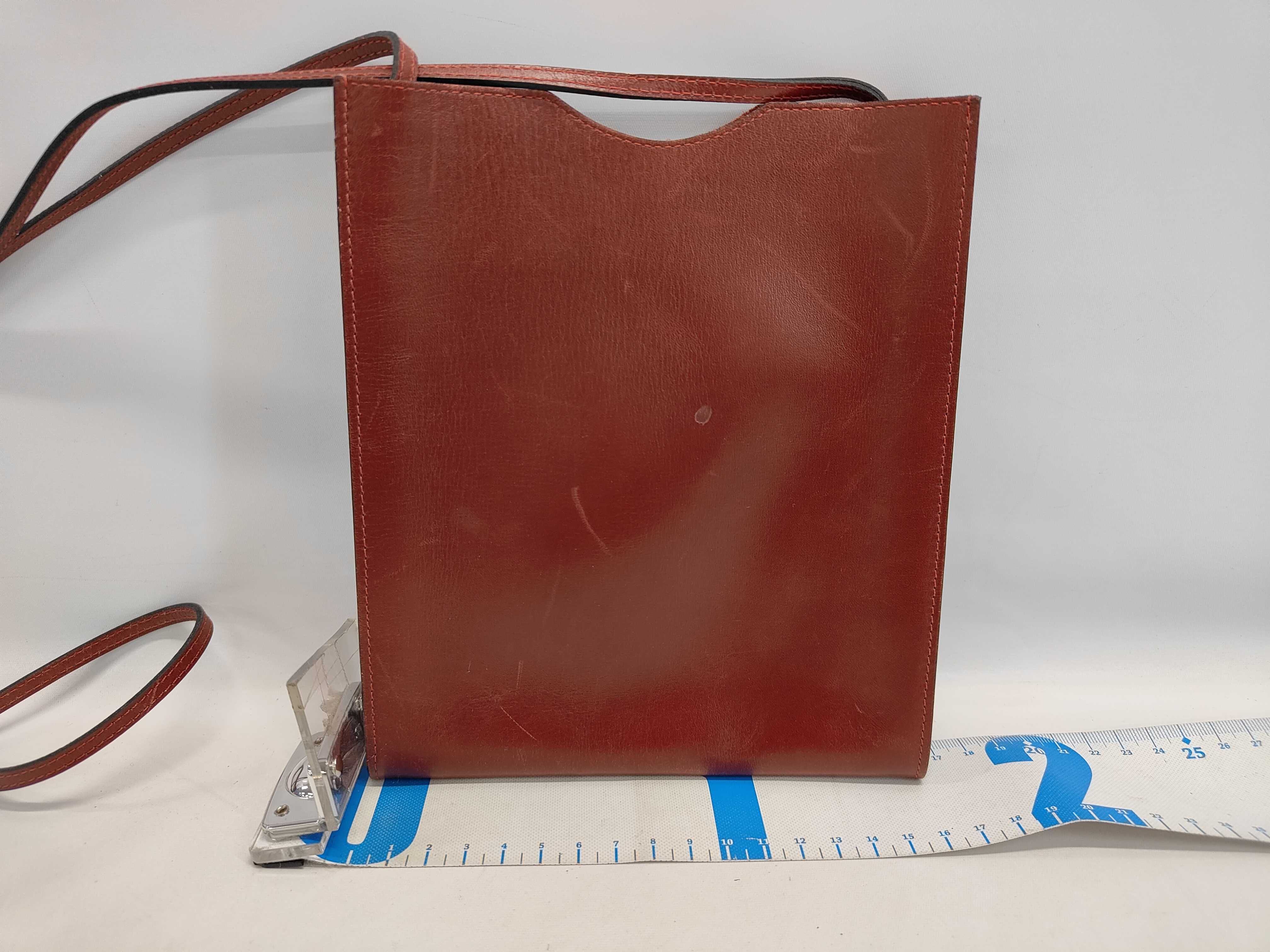 Hermes Onimaitou Leather Crossbody Bag