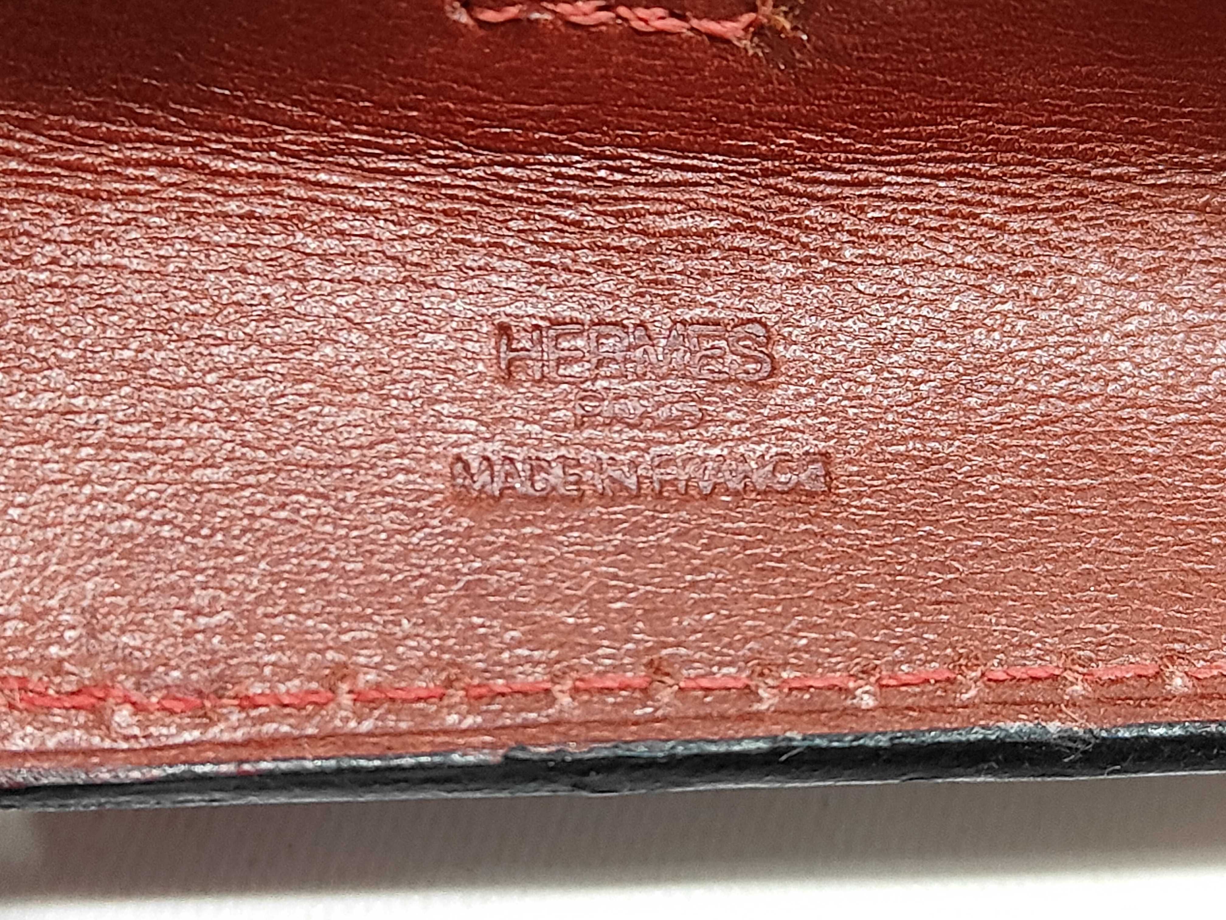 Hermes Onimaitou Leather Crossbody Bag