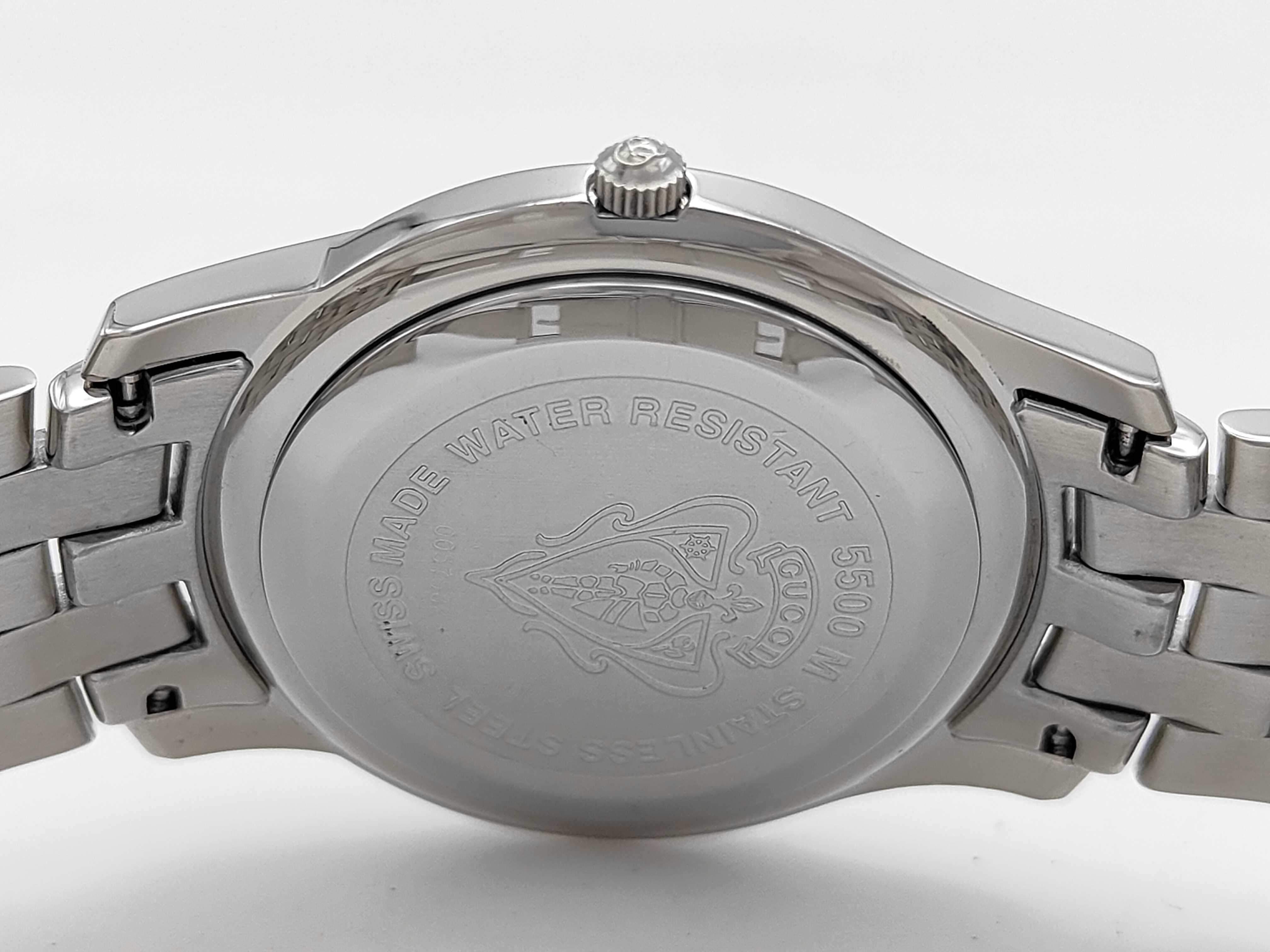 Gucci 5500 M Stainless Steel Quartz Wristwatch