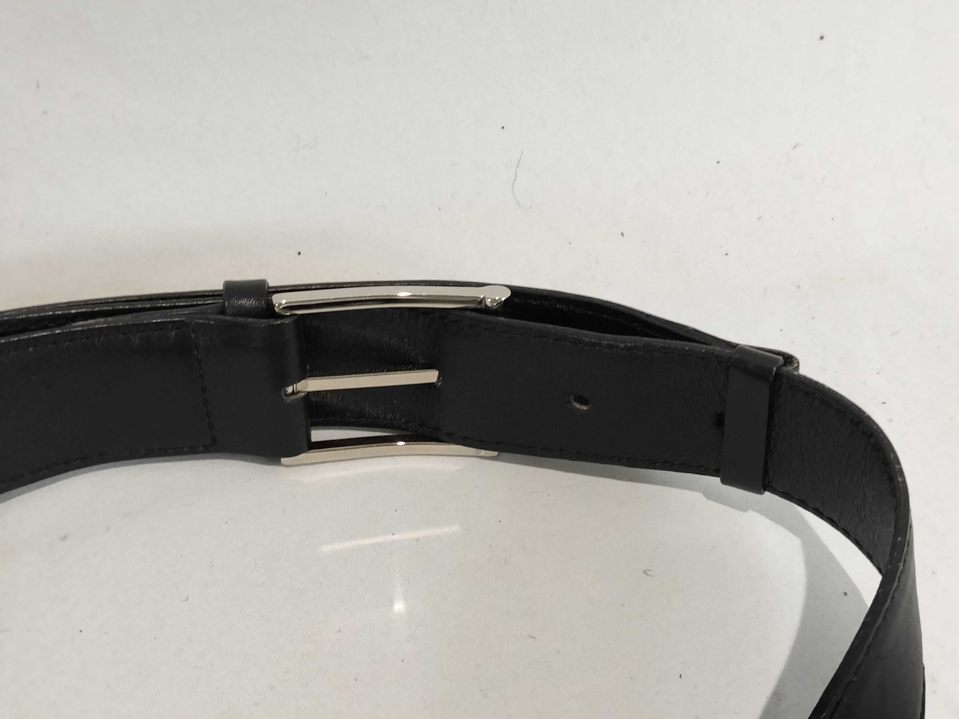 Celine C Macadam Black Monogram Canvas and Leather Messenger Bag