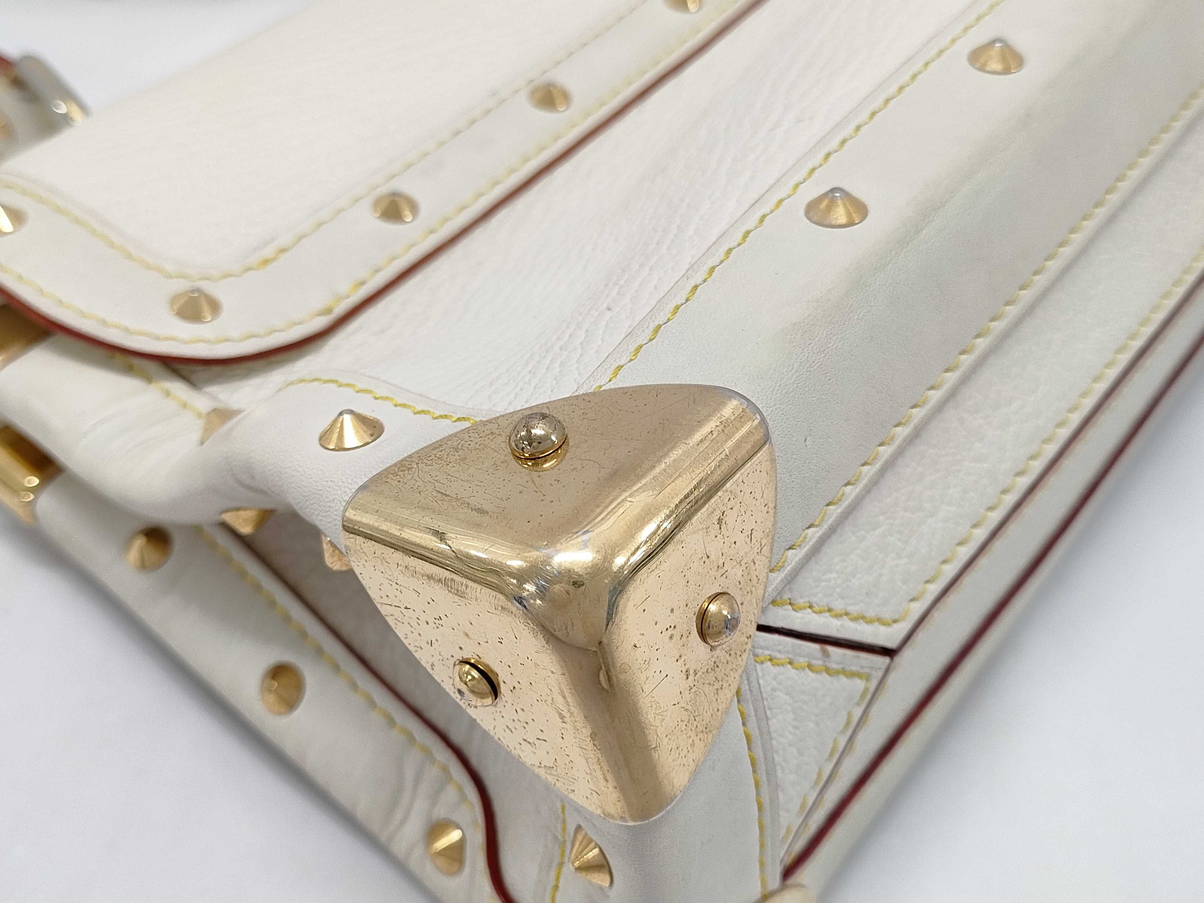 Louis Vuitton Suhali Le Talentueux Shoulder Bag in Blanc White