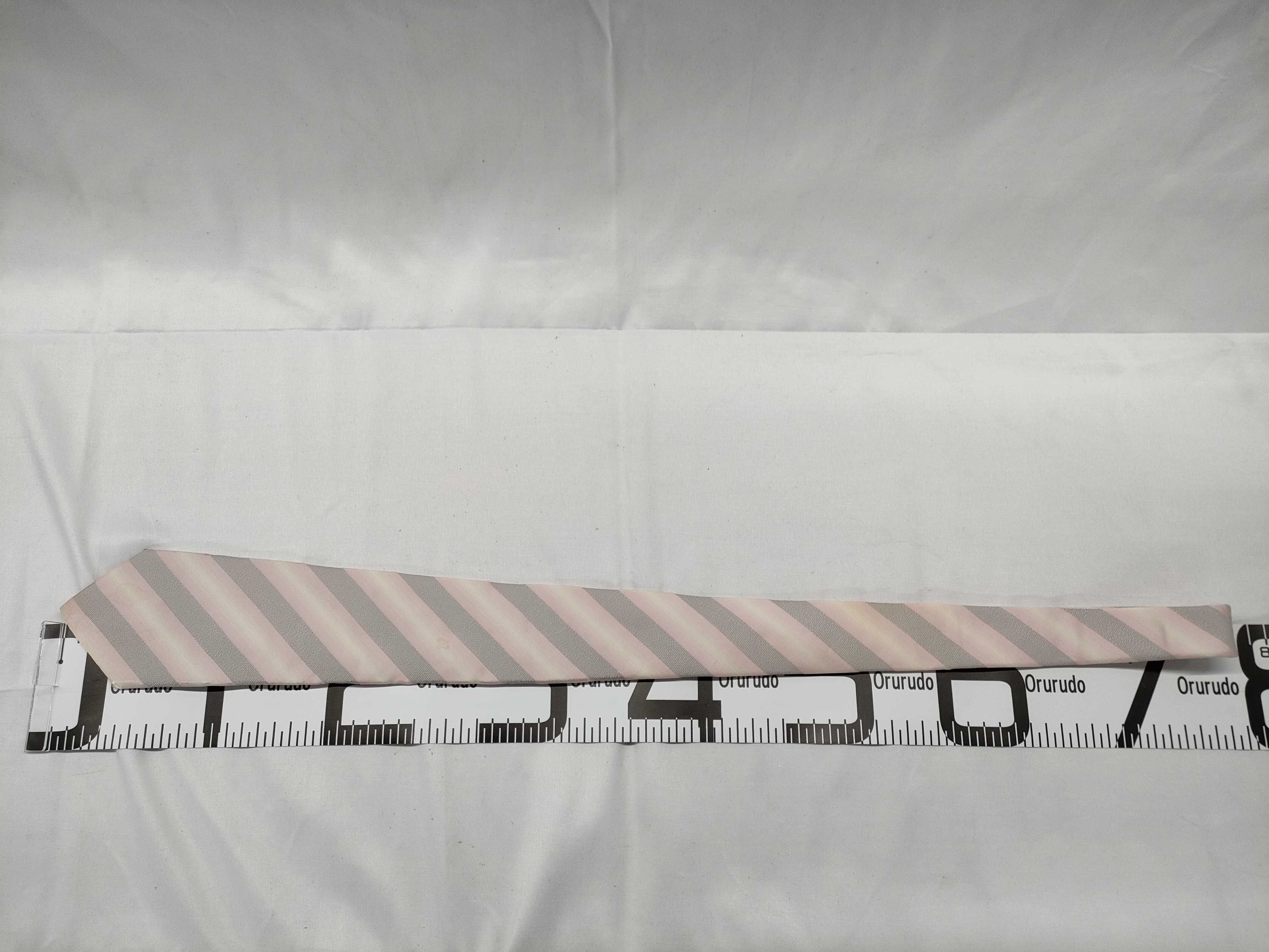 Fendi Italian Silk Wide Striped Men's Necktie