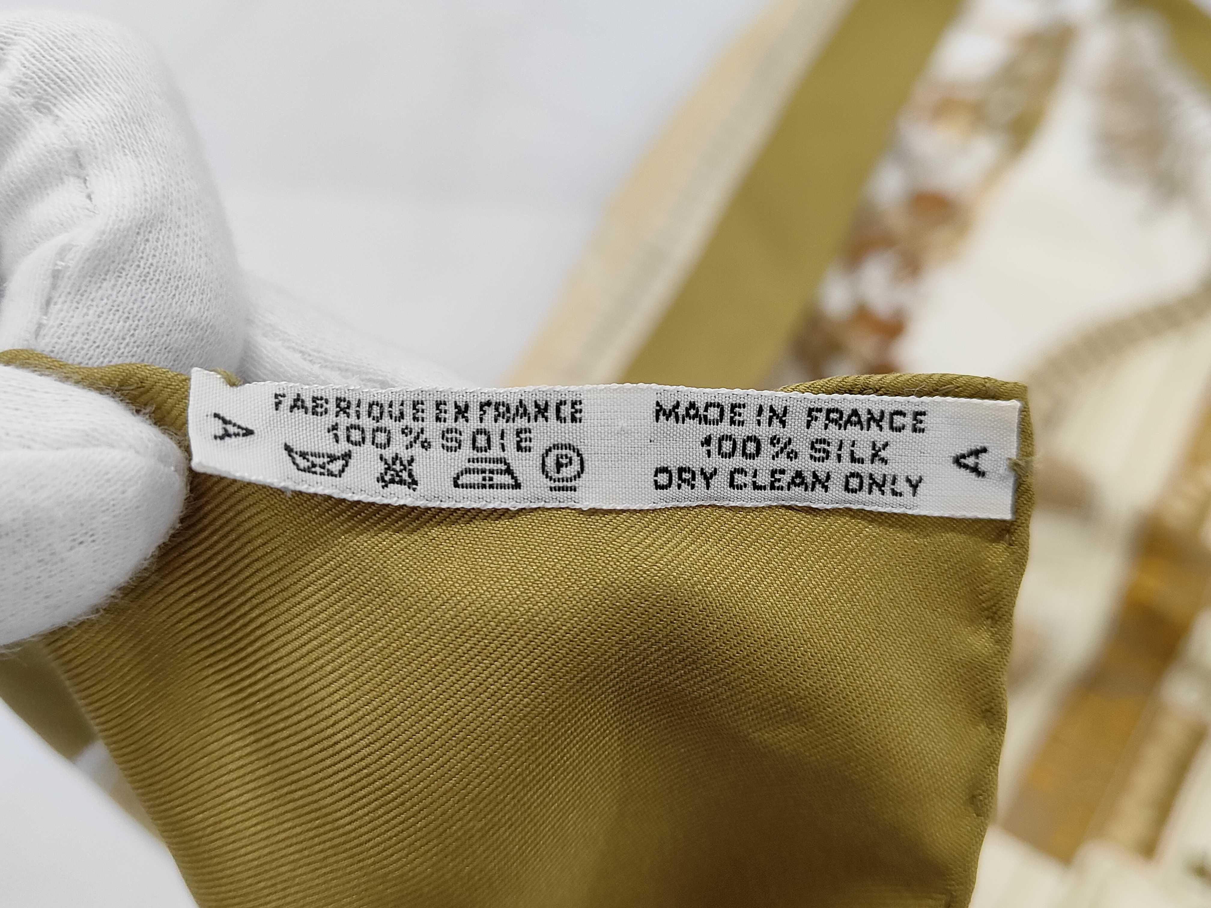 Hermes L'Hiver en Poste Silk Scarf by Philippe Ledoux