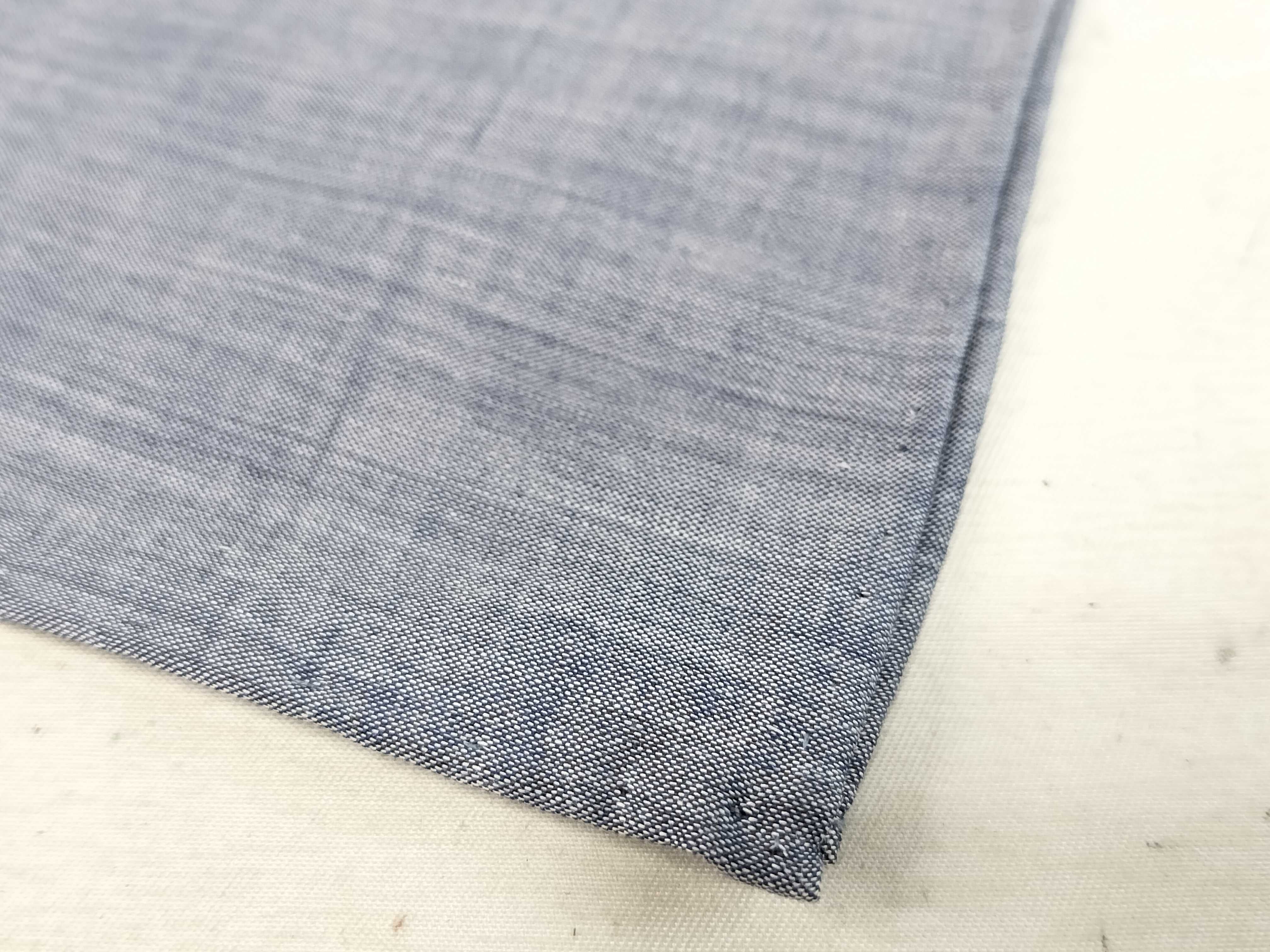 Christian Dior Oblique Monogram Blue and Grey Cotton Scarf