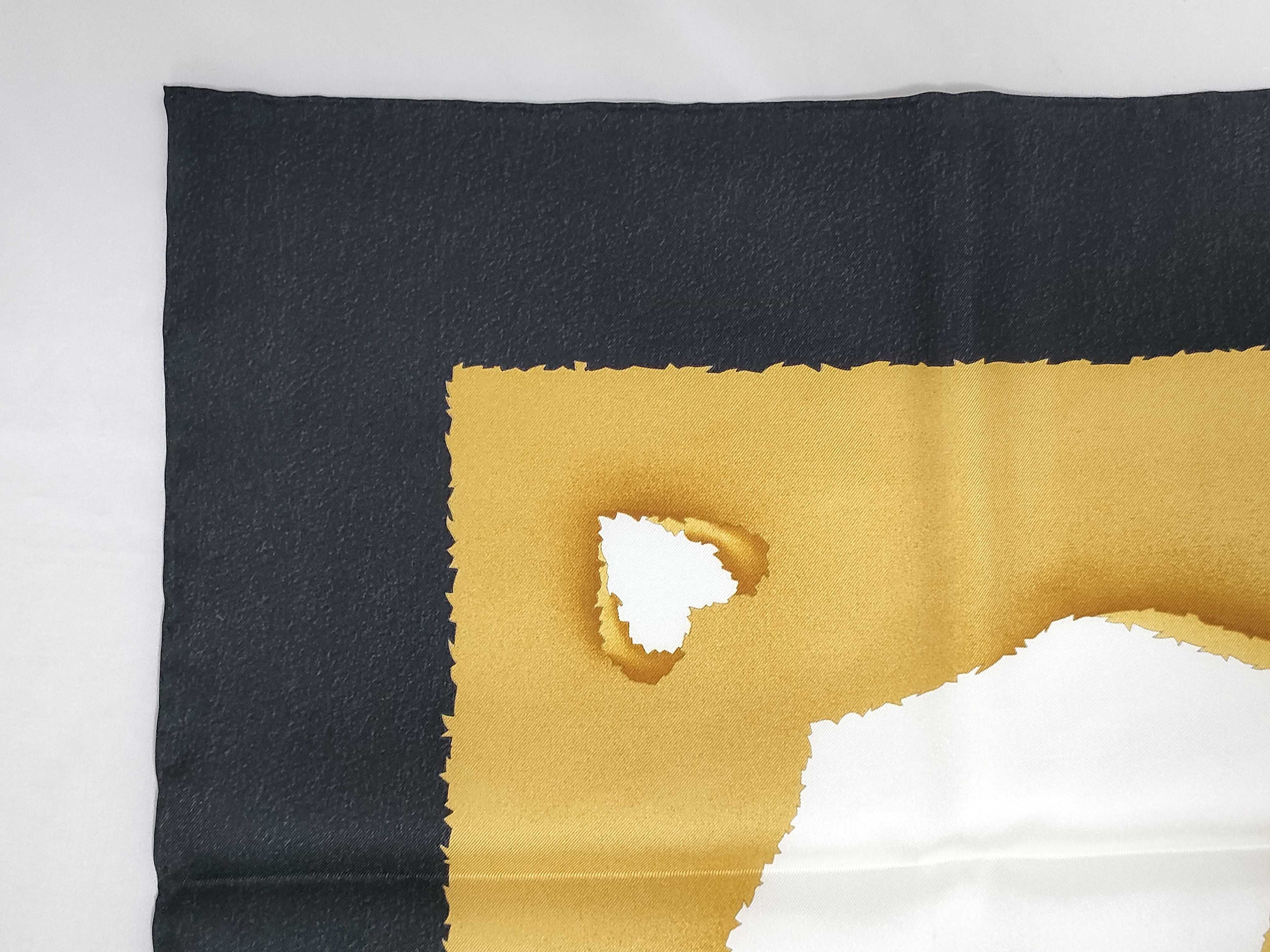 Bvlgari Giardino D Amore Silk Square Scarf by Daniele Pozzigoni