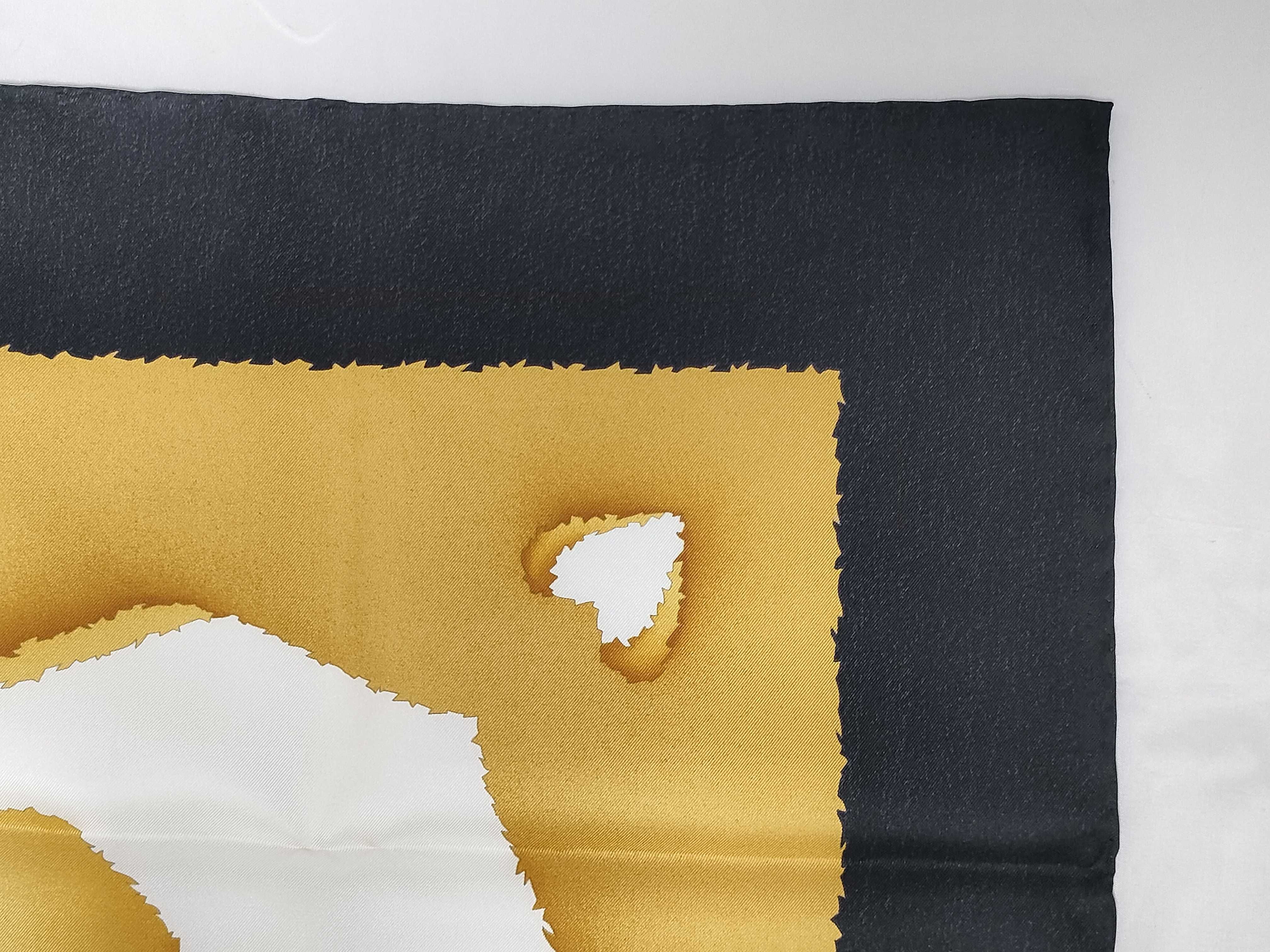 Bvlgari Giardino D Amore Silk Square Scarf by Daniele Pozzigoni