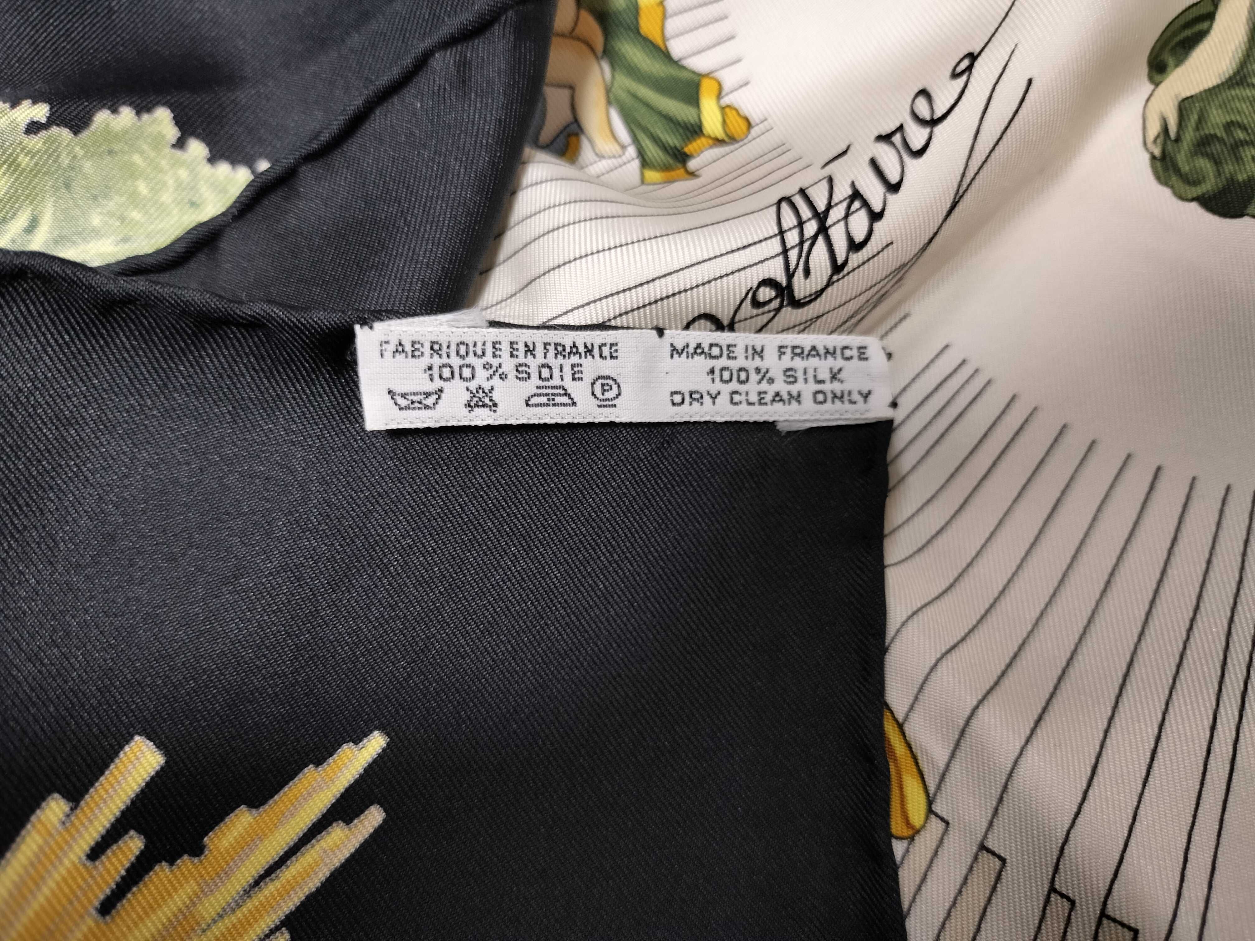 Hermes Sans Soucy Silk Scarf by Loic Dubigeon