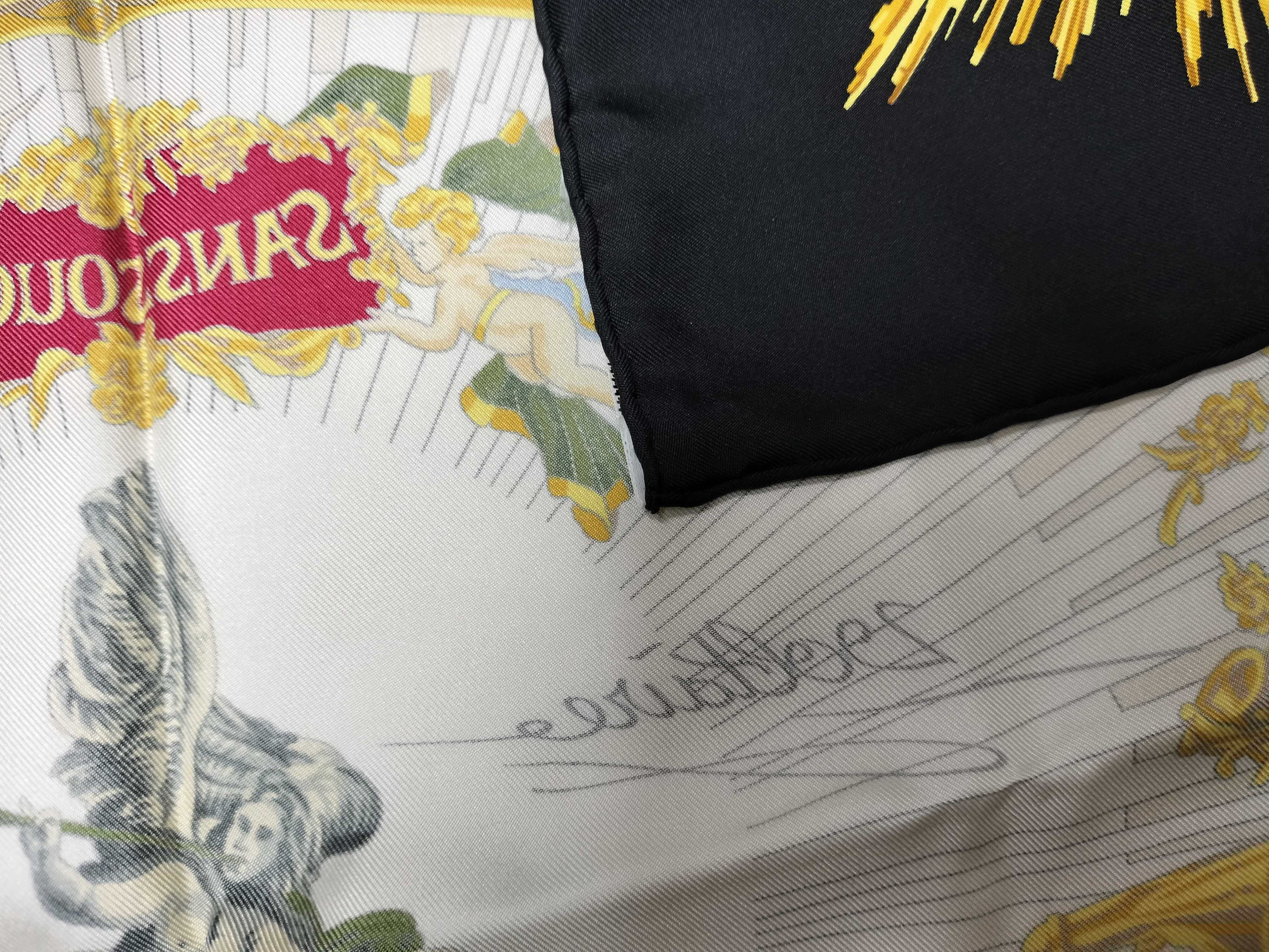 Hermes Sans Soucy Silk Scarf by Loic Dubigeon