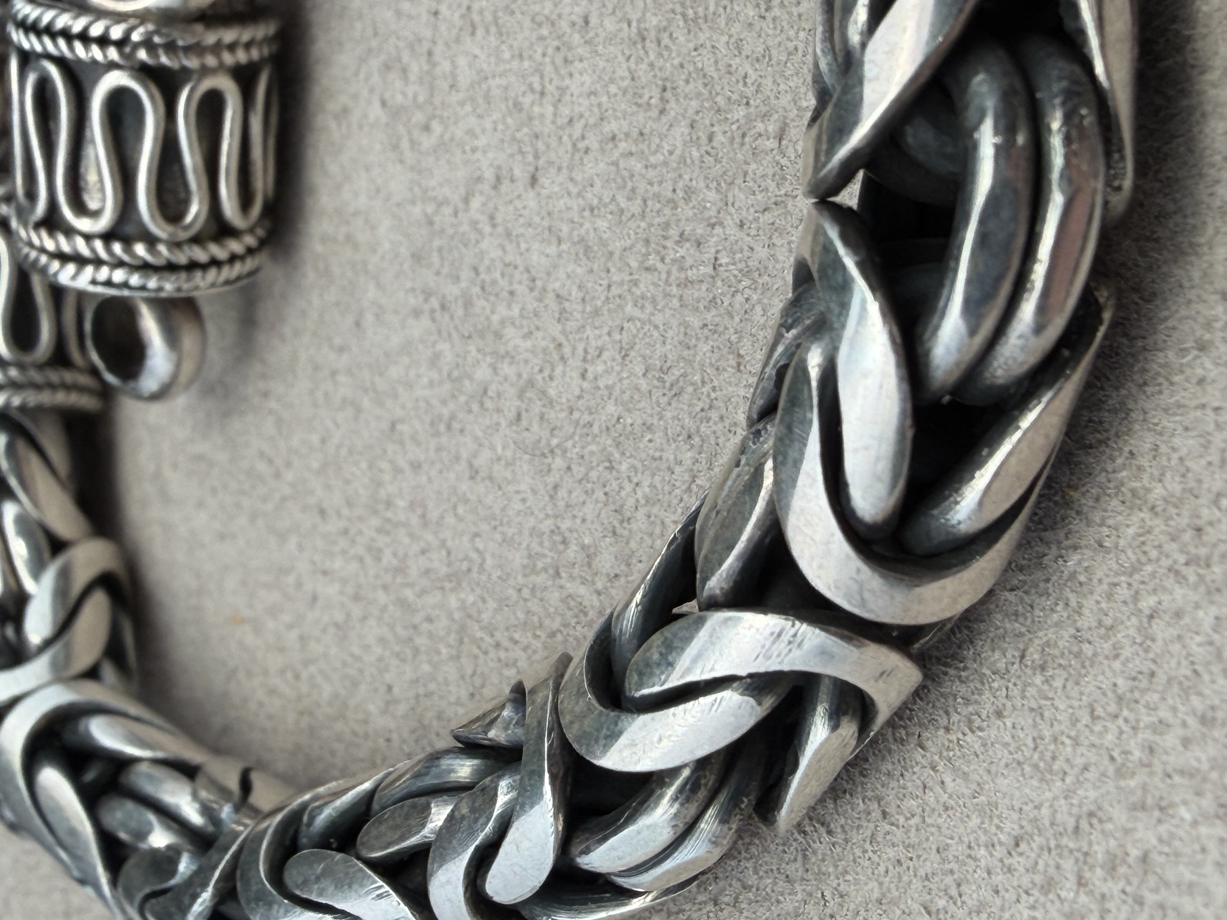 Sterling Silver Byzantine Bracelet