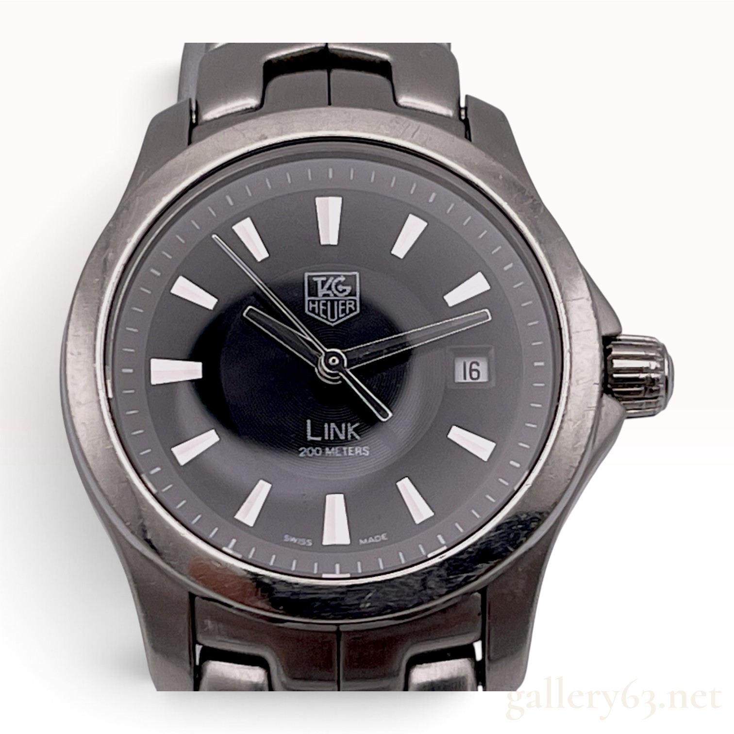 TAG Heuer Link Ladies Stainless Steel Quartz Wristwatch Reference WJF1313