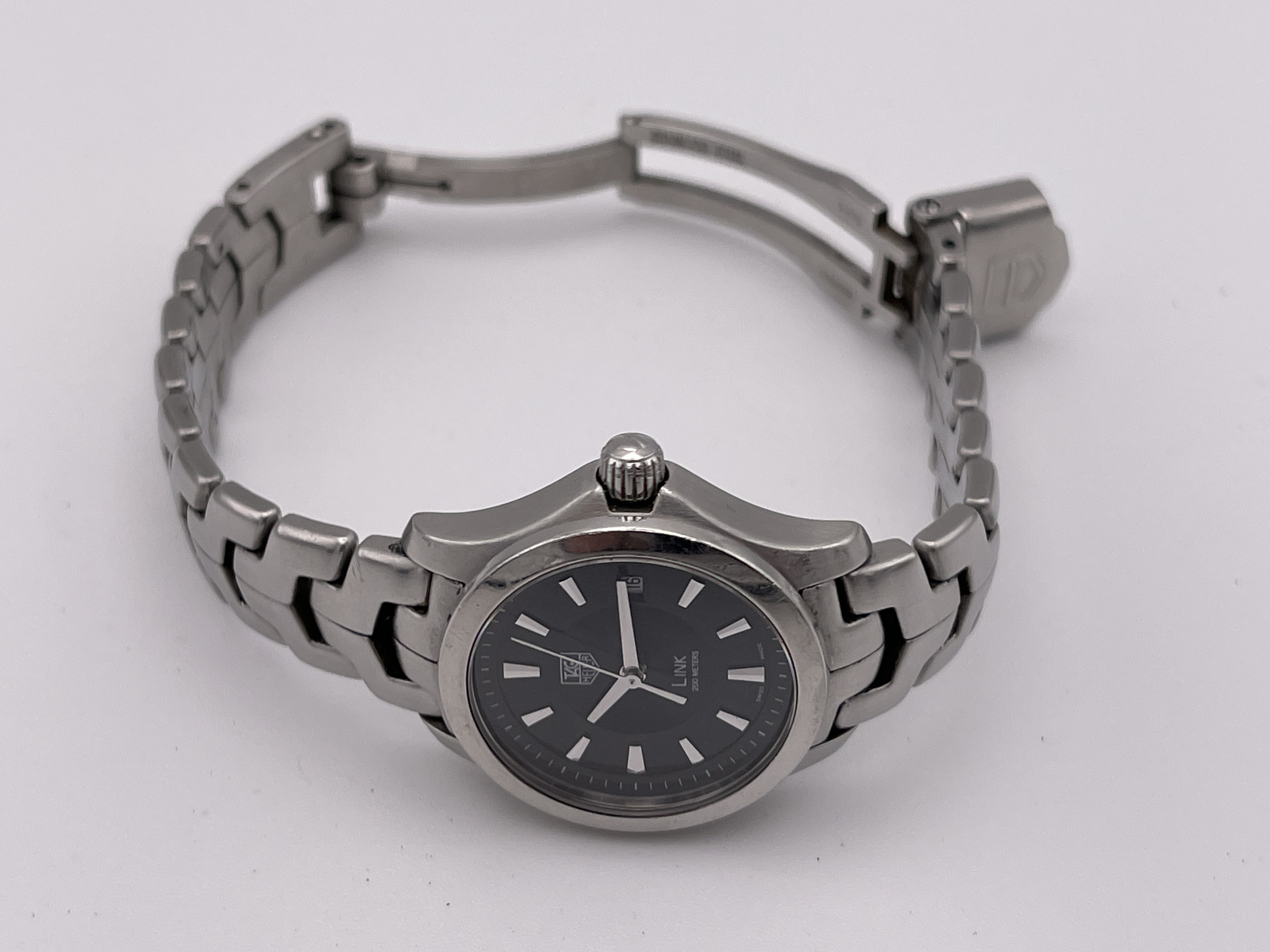 TAG Heuer Link Ladies Stainless Steel Quartz Wristwatch Reference WJF1313