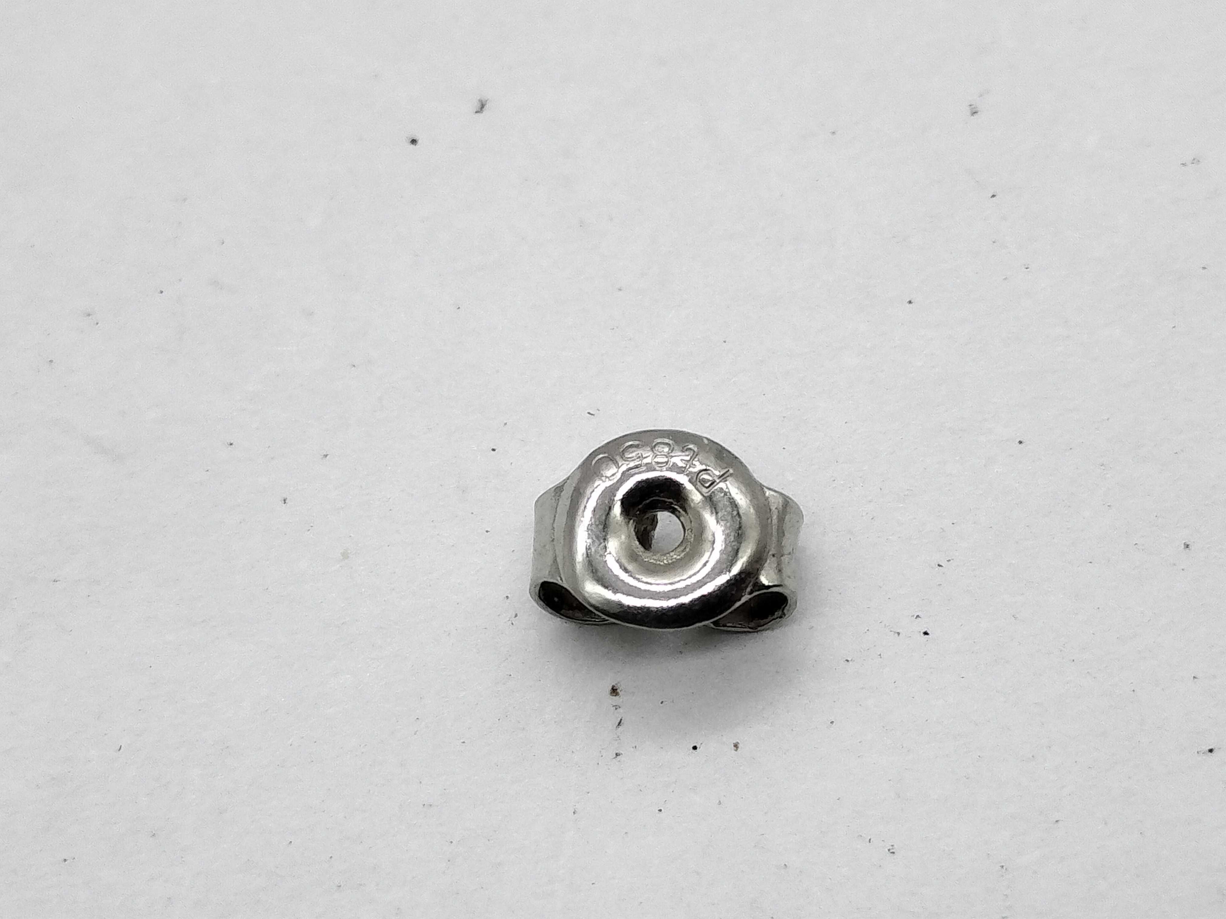 A Pair of Platinum and Diamond Stud Earrings