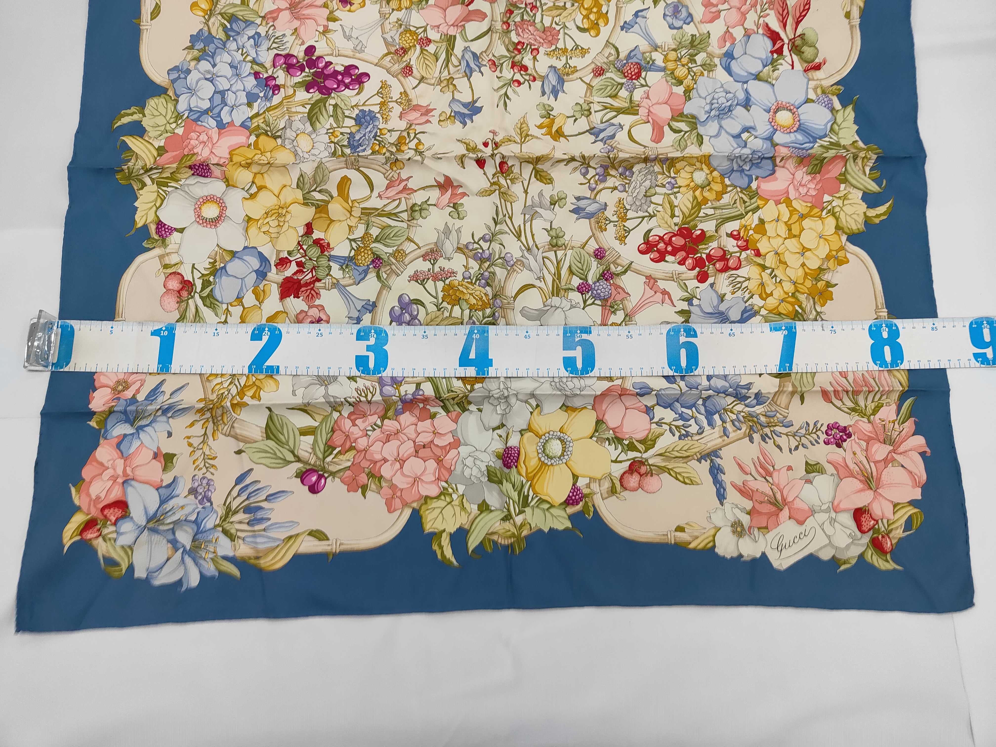 Gucci Flora Silk Scarf by Vittorio Accornero